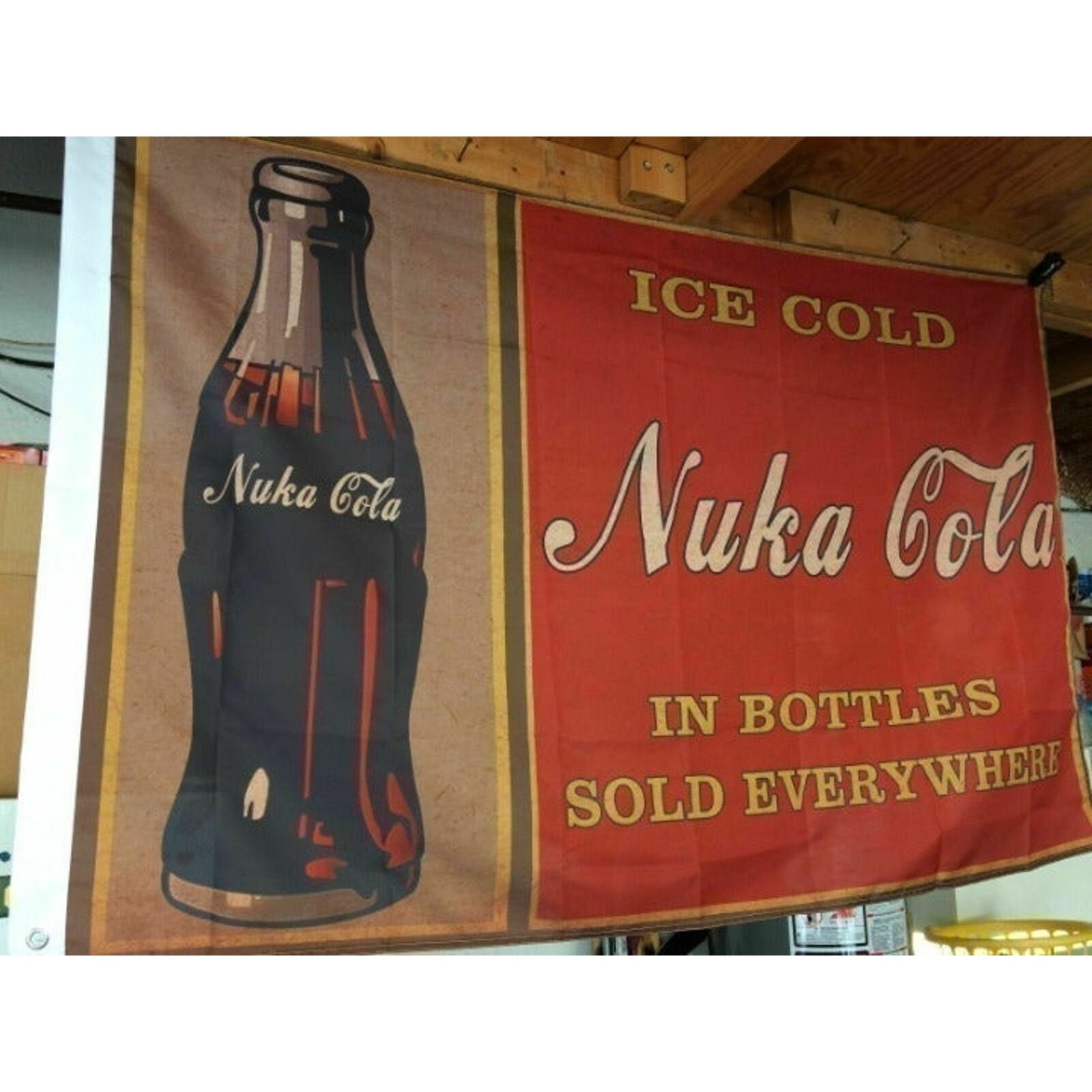 Other NUKA COLA FALLOUT 4 5FT FLAG Size ONE SIZE - 1 Thumbnail