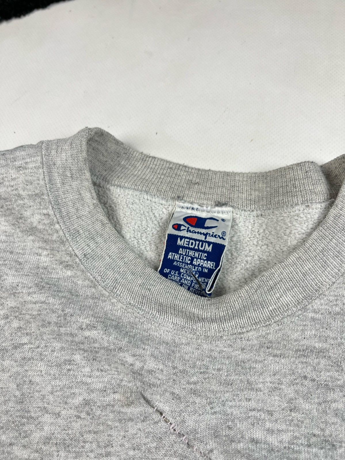 Champion × Vintage Vintage 90's Champion Reverse Weave Ohio State Grey Crewneck Size US M / EU 48-50 / 2 - 9 Thumbnail