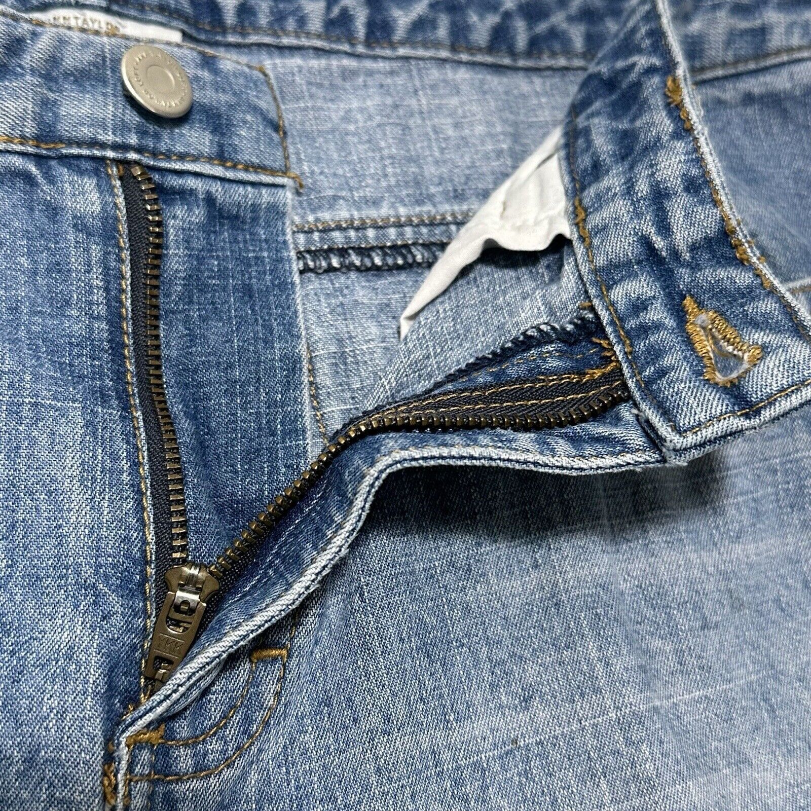 Loft Ann Taylor LOFT 8 Straight Leg Denim Jeans Light Blue 32x26 Size 30" / US 8 / IT 44 - 4 Thumbnail