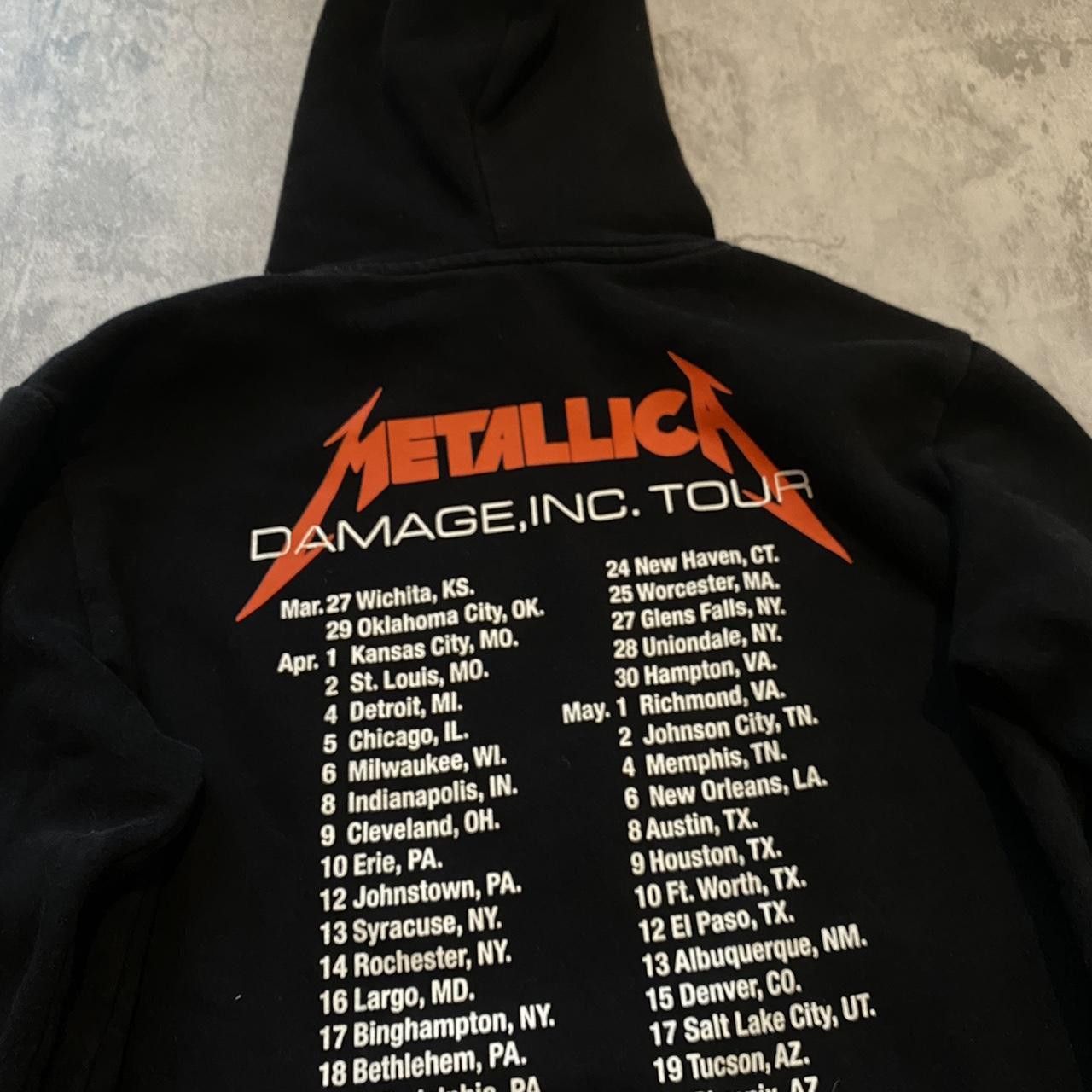 Other Black Metallica Damage Inc Tour hoodie #Metallica Size US XS / EU 42 / 0 - 3 Thumbnail