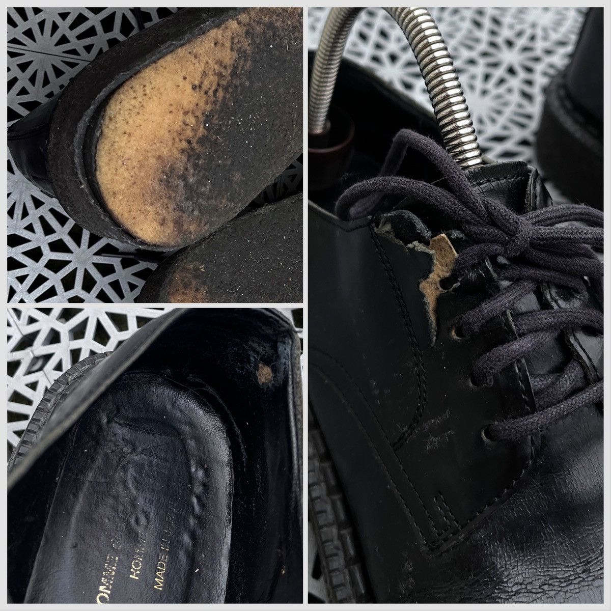 CDG by Comme des Garcons × Comme des Garcons × Comme des Garcons Homme Plus Vintage COMME DES GARCONS Leather Boots Size US 7 / EU 40 - 15 Thumbnail