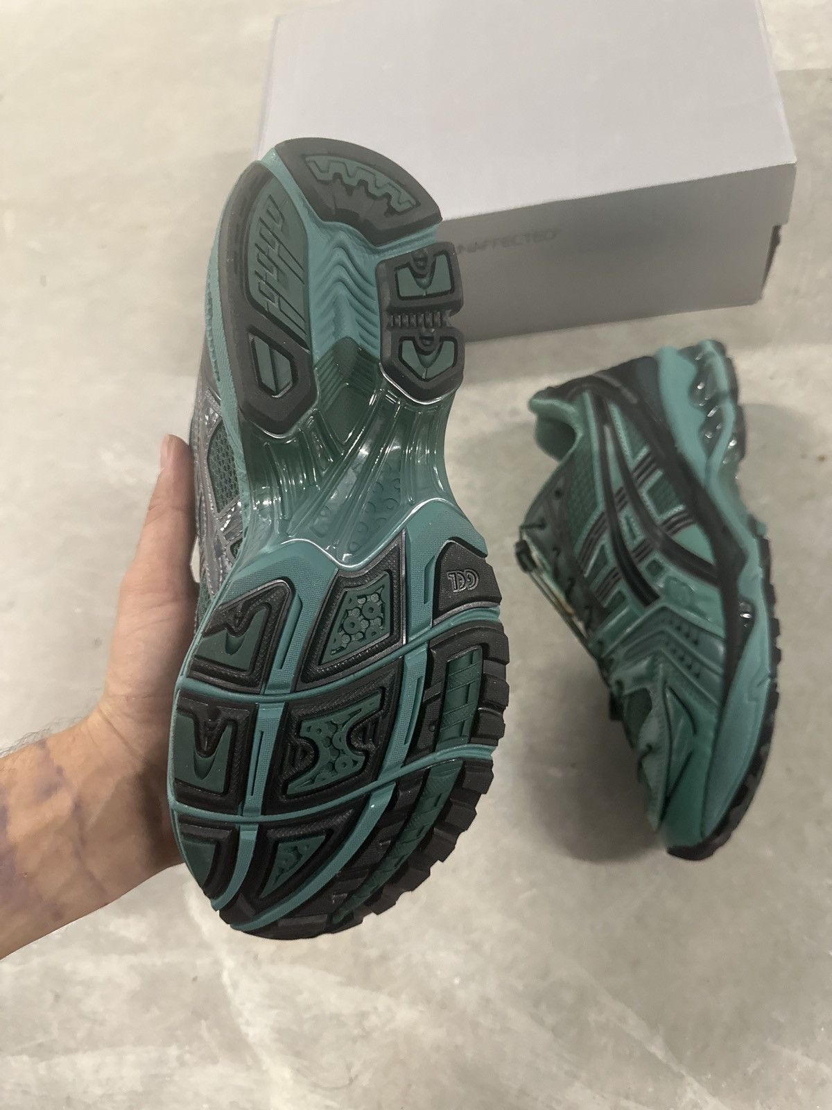 Asics ASICS Gel-Kayano 14 “Posy Green/Bottle Green” – Size US 7.5 Size US 7.5 / EU 40-41 - 10 Thumbnail