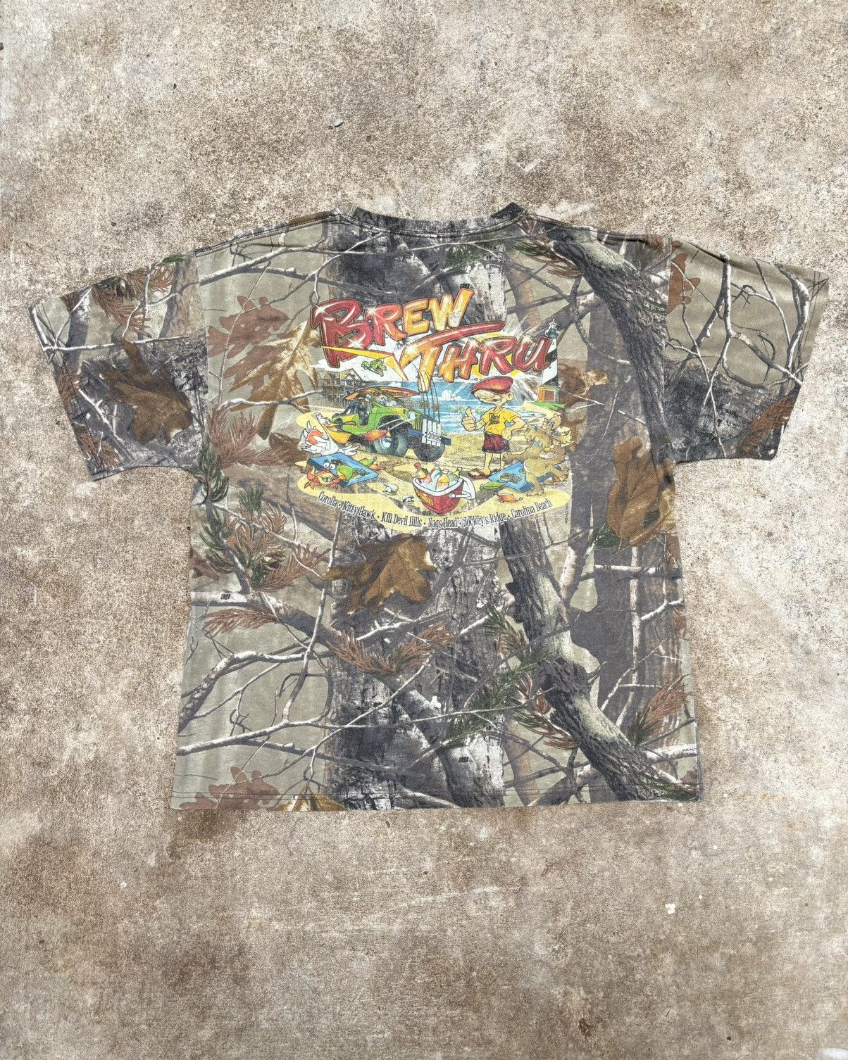 Realtree Vintage Russell Realtree T Shirt Size US L / EU 52-54 / 3 - 1 Thumbnail
