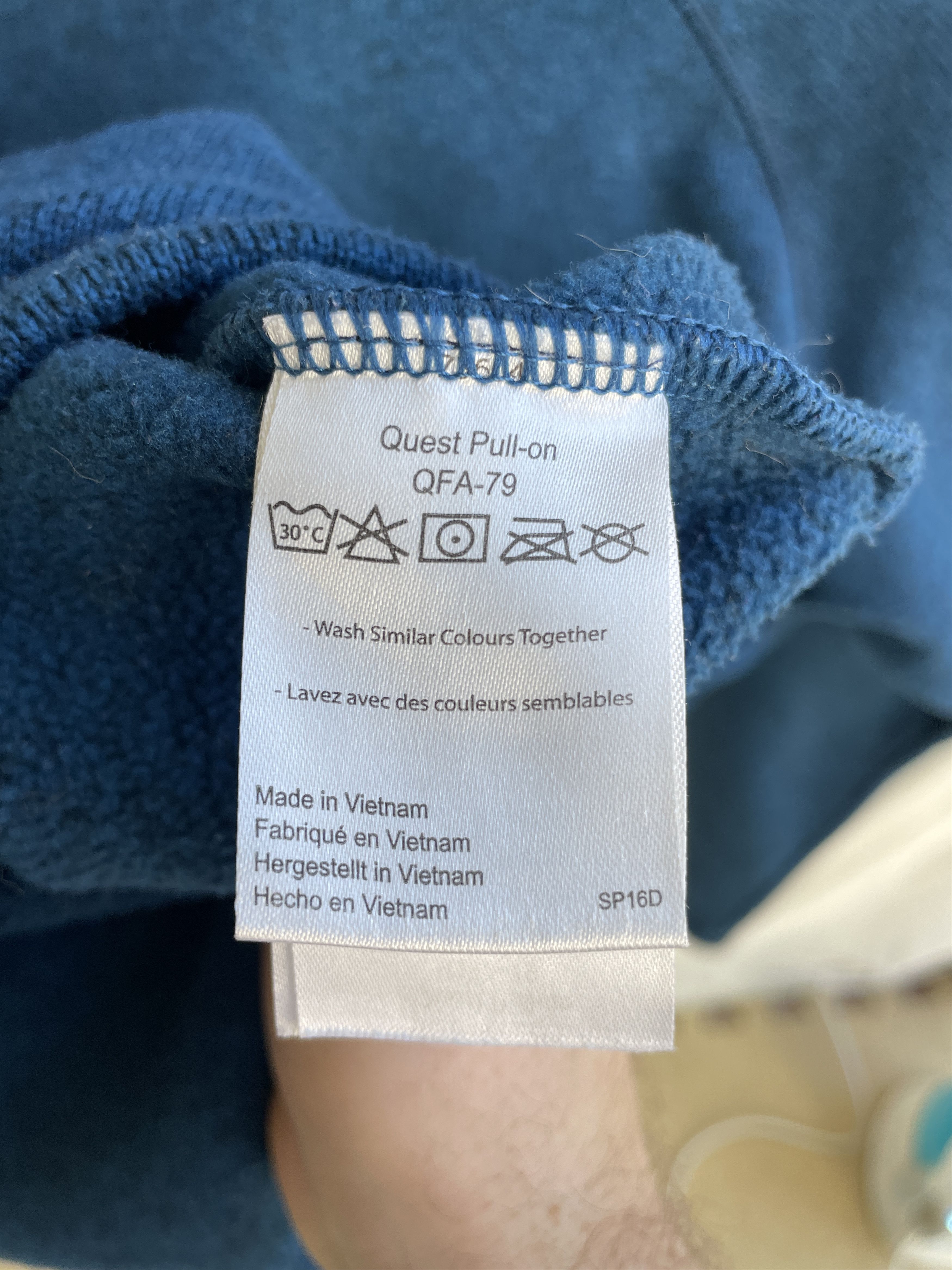 Rab Rab Quest Half Zip Fleece Blue Pullover Size M Size US M / EU 48-50 / 2 - 6 Thumbnail