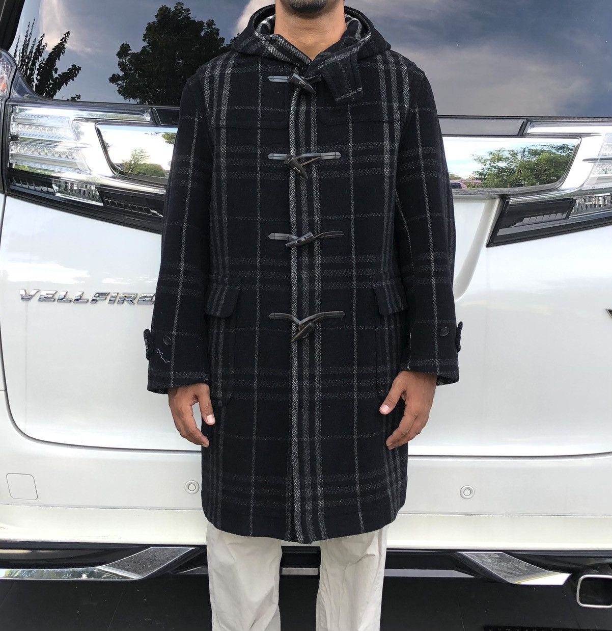 Burberry Authentic Burberry London Novacheck Wool Duffle Coat Jacket Size US M / EU 48-50 / 2 - 5 Thumbnail