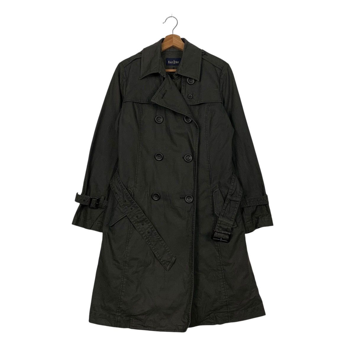 Japanese Brand Japanese Brand East Boy Double Breasted Trench Coat Size S / US 4 / IT 40 - 1 Thumbnail
