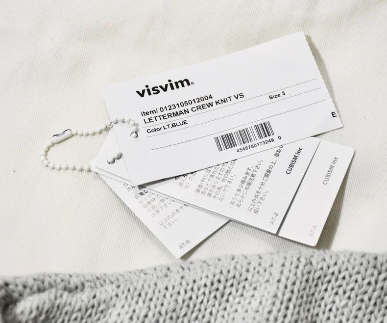 Visvim Visvim 23ss Letterman Crew Knit Vs Knitwear-2506 Size US L / EU 52-54 / 3 - 6 Thumbnail