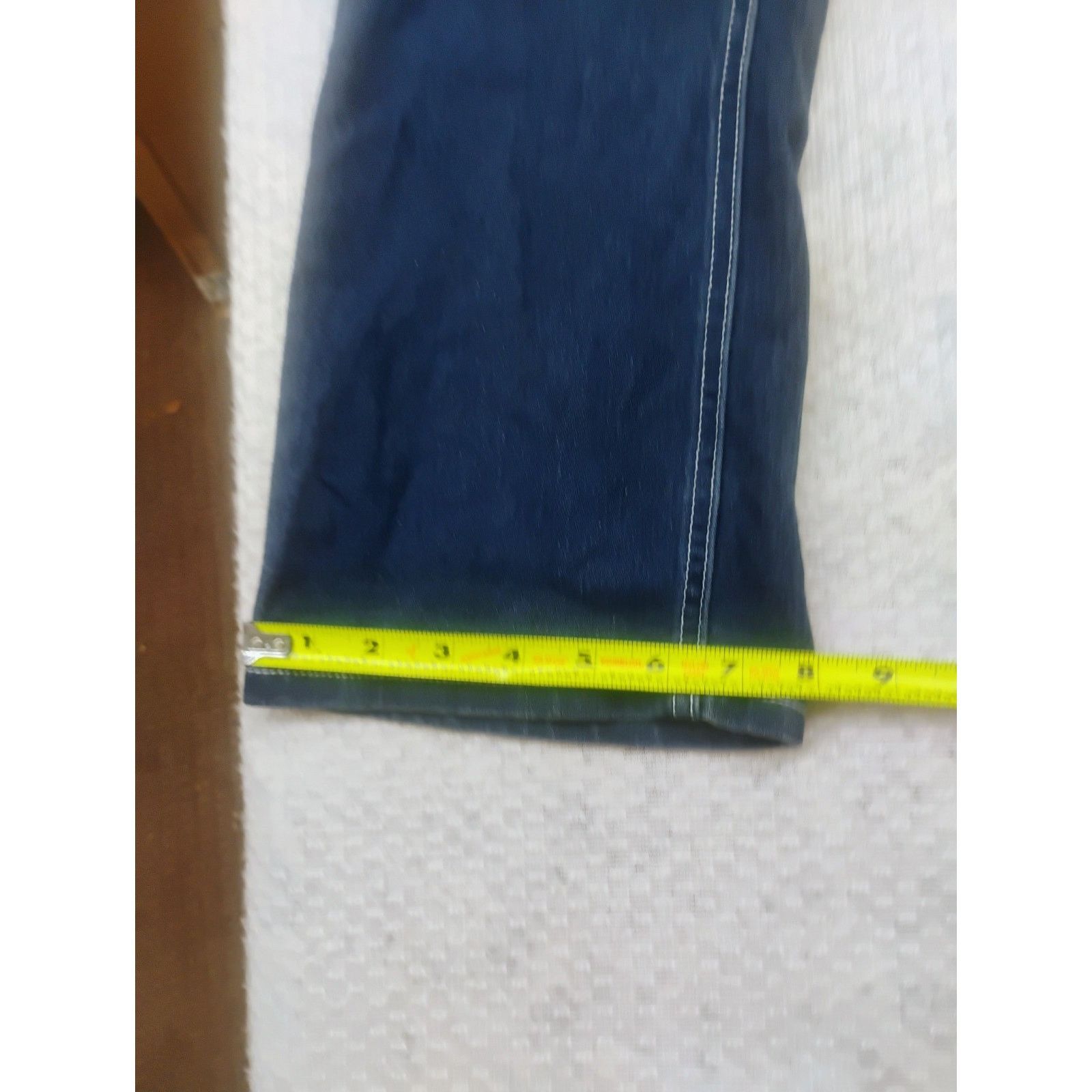 Other Jean’s Denim Women's 14W Bootcut Jeans Dark Wash Embroidered Size 28" / US 6 / IT 42 - 6 Thumbnail