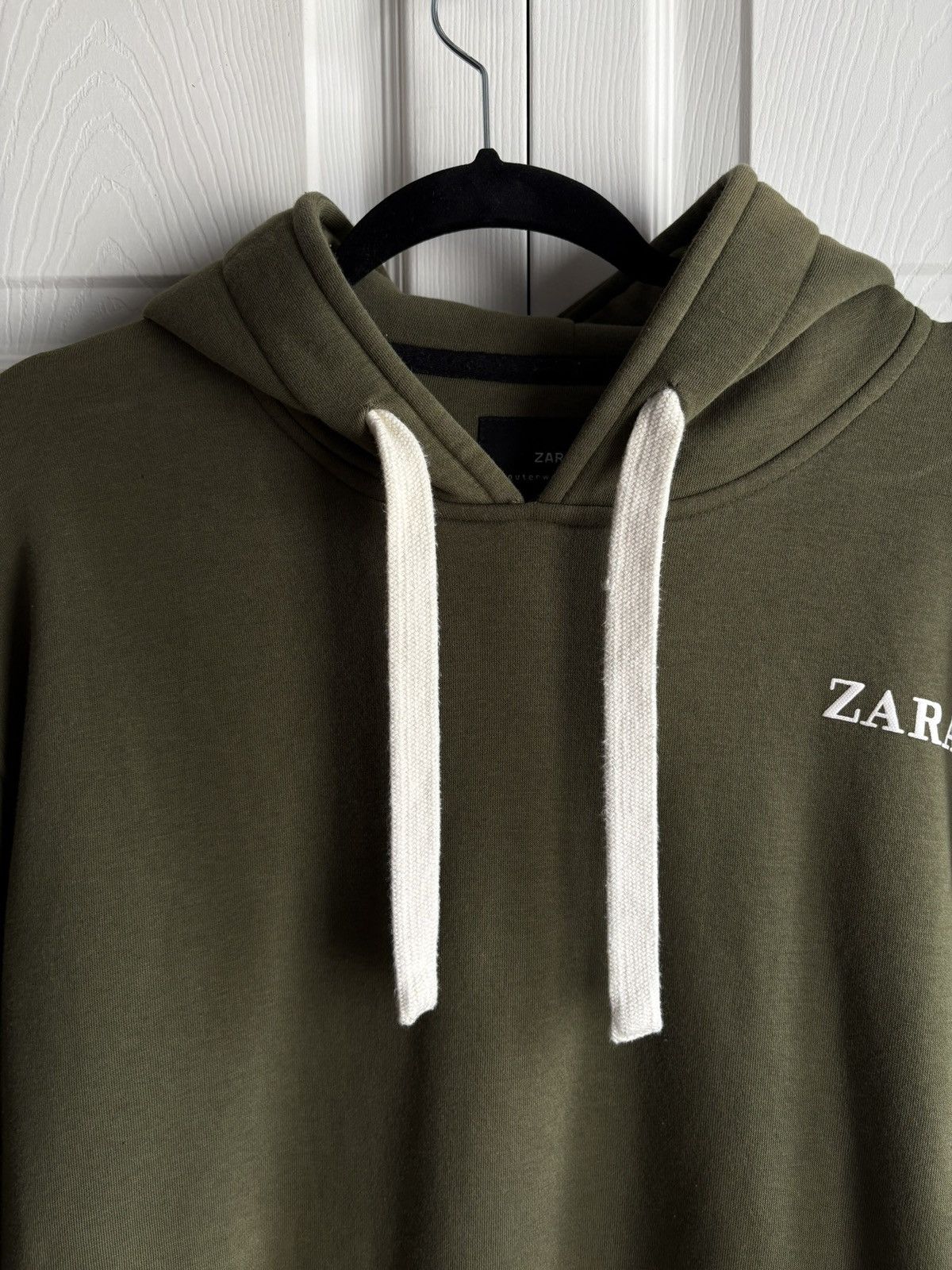 Vintage × Zara Zara Outerwear Vintage Streetwear Hype Green 4XL Hoodie Size US XXL / EU 58 / 5 - 3 Thumbnail