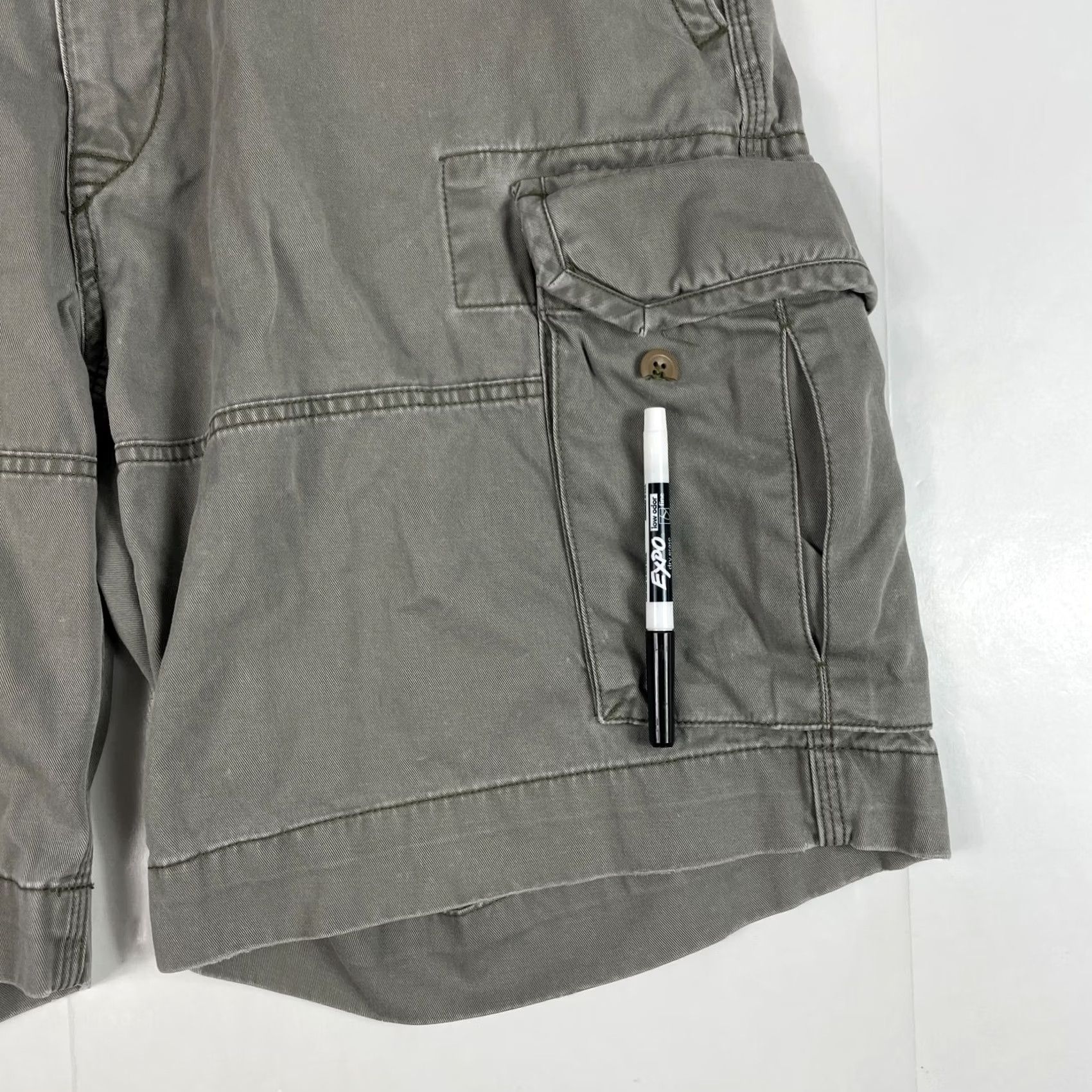 Polo Ralph Lauren Polo Ralph Lauren Shorts Mens 38 Green Cargo Relaxed Fit Outdoors Work Wear Size US M / EU 48-50 / 2 - 4 Thumbnail
