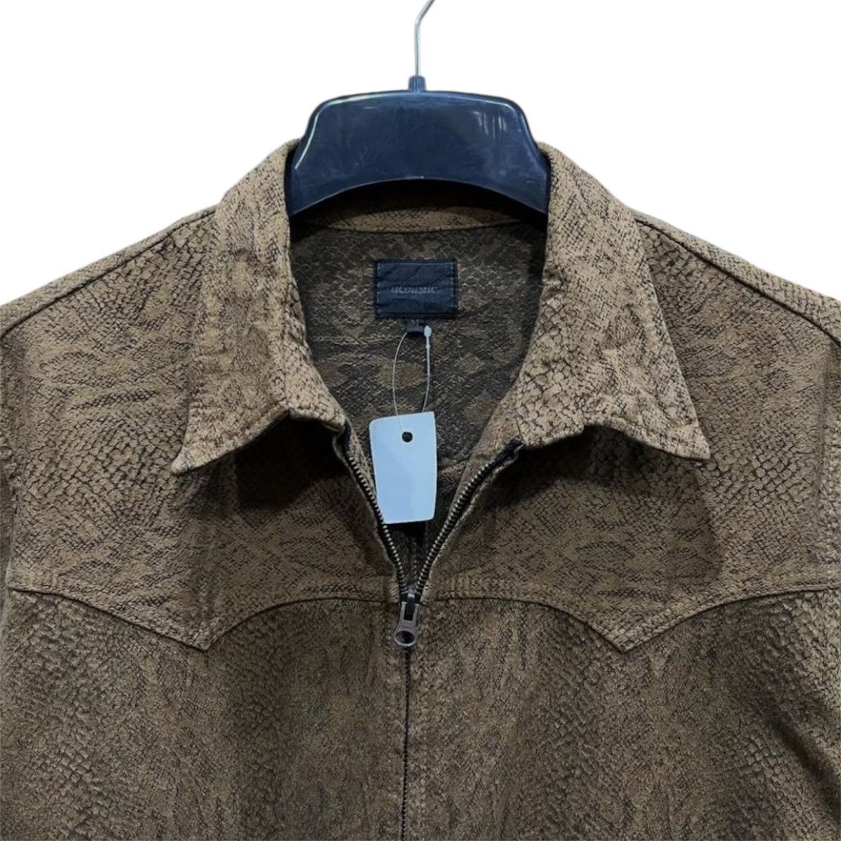 Japanese Brand Hysteric Glamour Pattern Snake skin by Acoustic Jacket Size US M / EU 48-50 / 2 - 3 Thumbnail