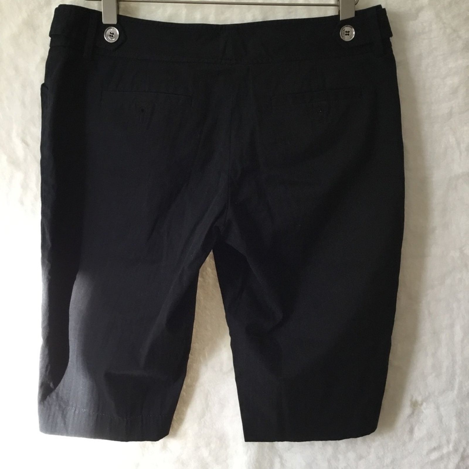 Michael Kors Michael Kors Black Bermuda Shorts Size 27" / US 4 / IT 40 - 15 Thumbnail