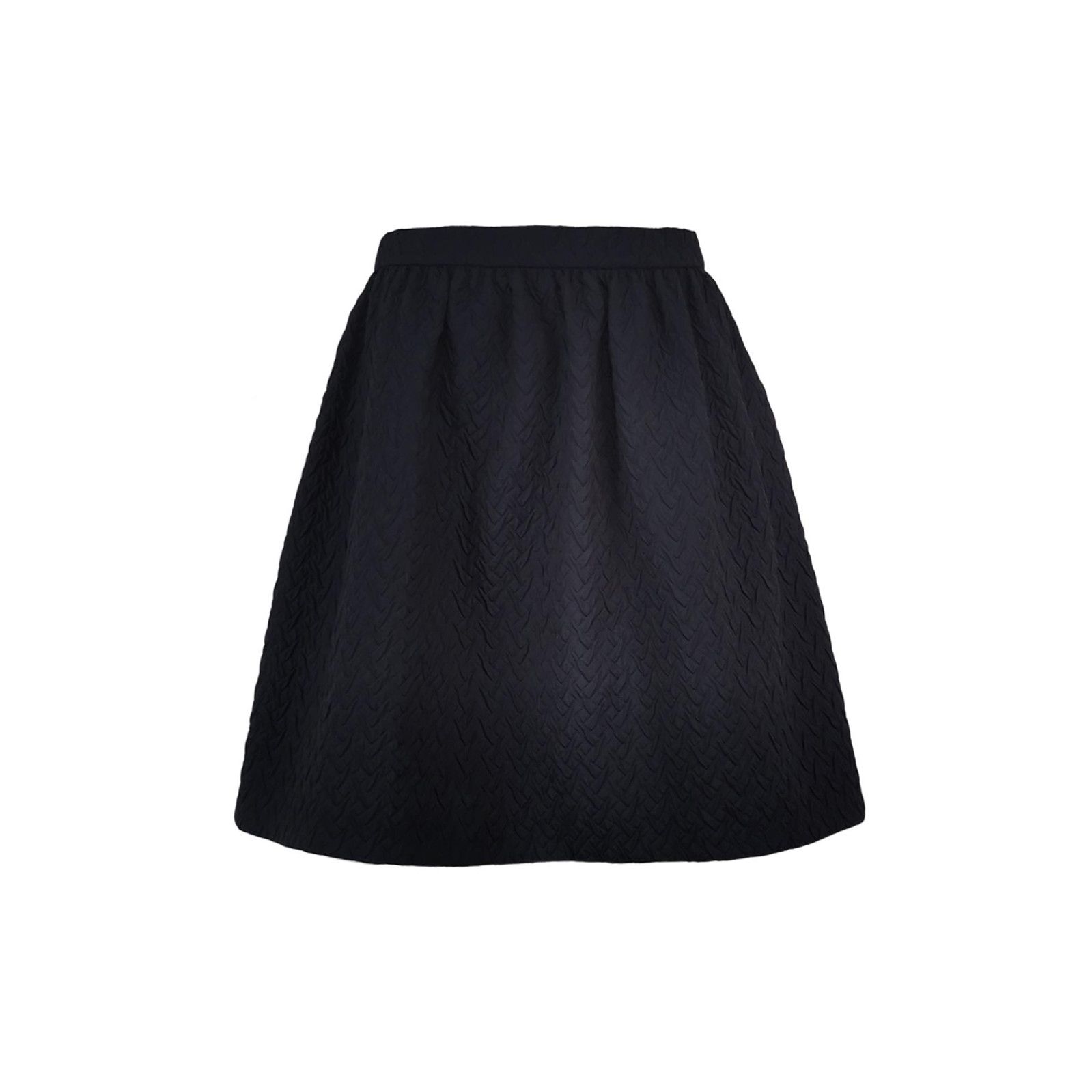 Prada Prada Solid Color Midi Skirt in Size S 0089 Size 23" - 1 Thumbnail