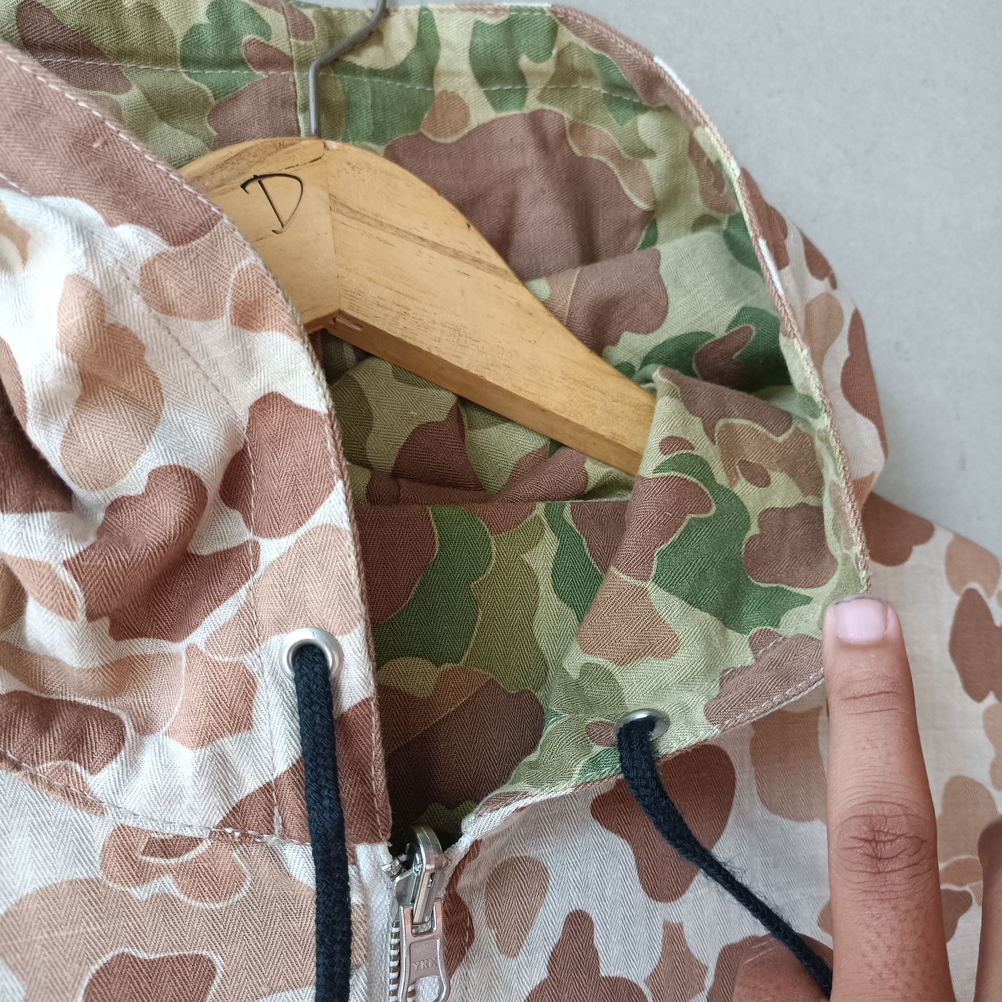 Japanese Brand Armed Japan Duck Hunter Camouflag Reversible Jacket Size US S / EU 44-46 / 1 - 11 Thumbnail
