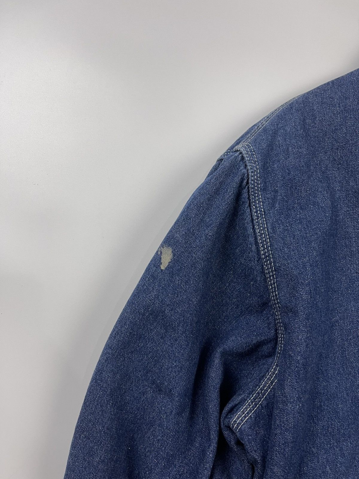 Carhartt × Vintage Carhartt Detroit Jacket Denim Size US L / EU 52-54 / 3 - 11 Thumbnail
