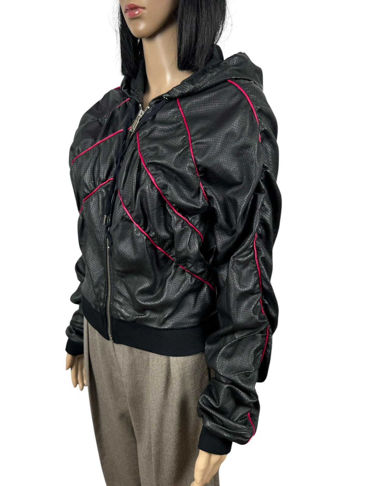 Richmond Denim Richmond Genuine Leather Perforated Jacket Hooded size IT40 Size S / US 4 / IT 40 - 5 Thumbnail