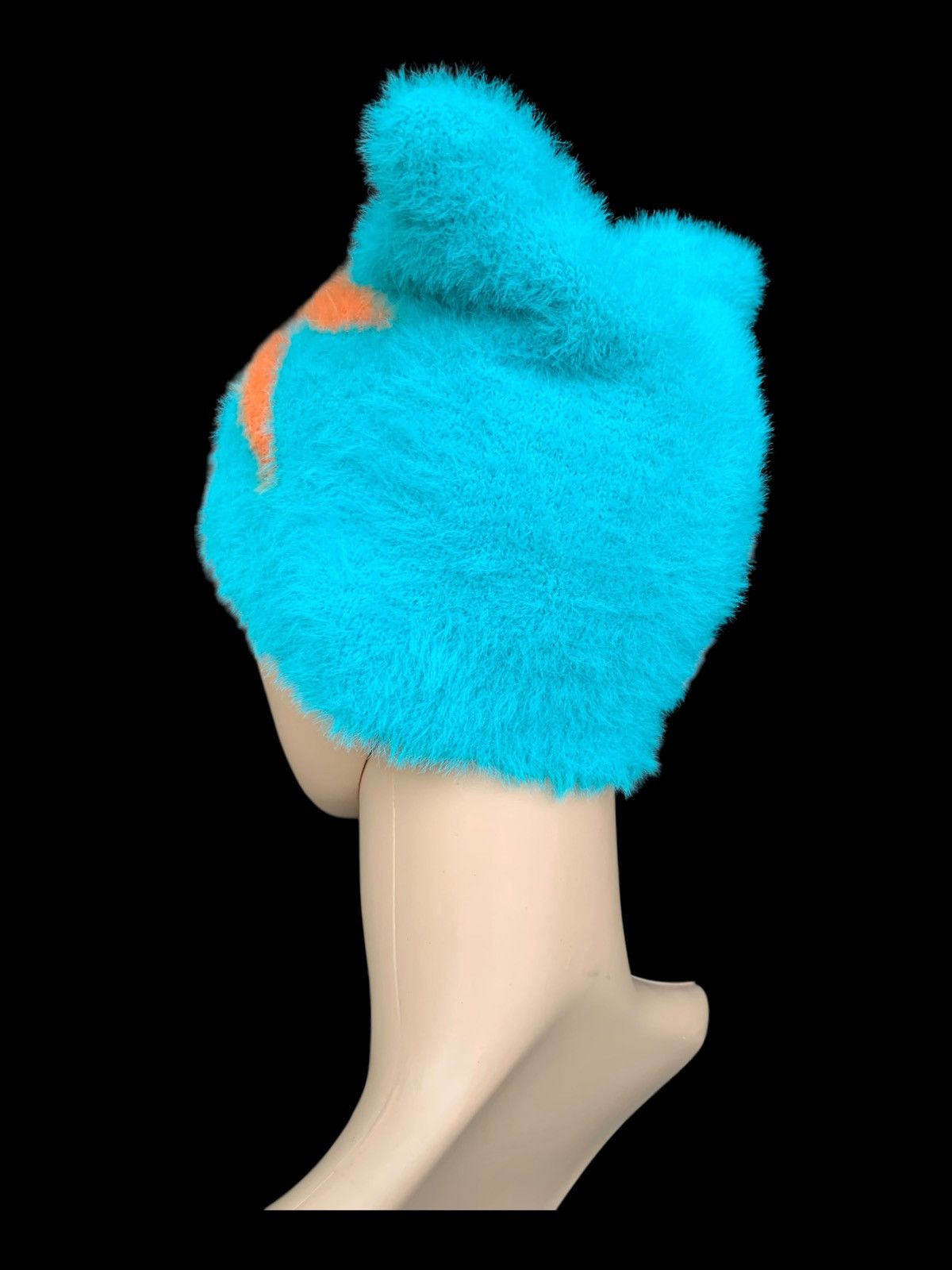 Designer × Japanese Brand × Kapital Cute Beanie Y2k Fuzzy Fluffy Hat Size ONE SIZE - 6 Thumbnail