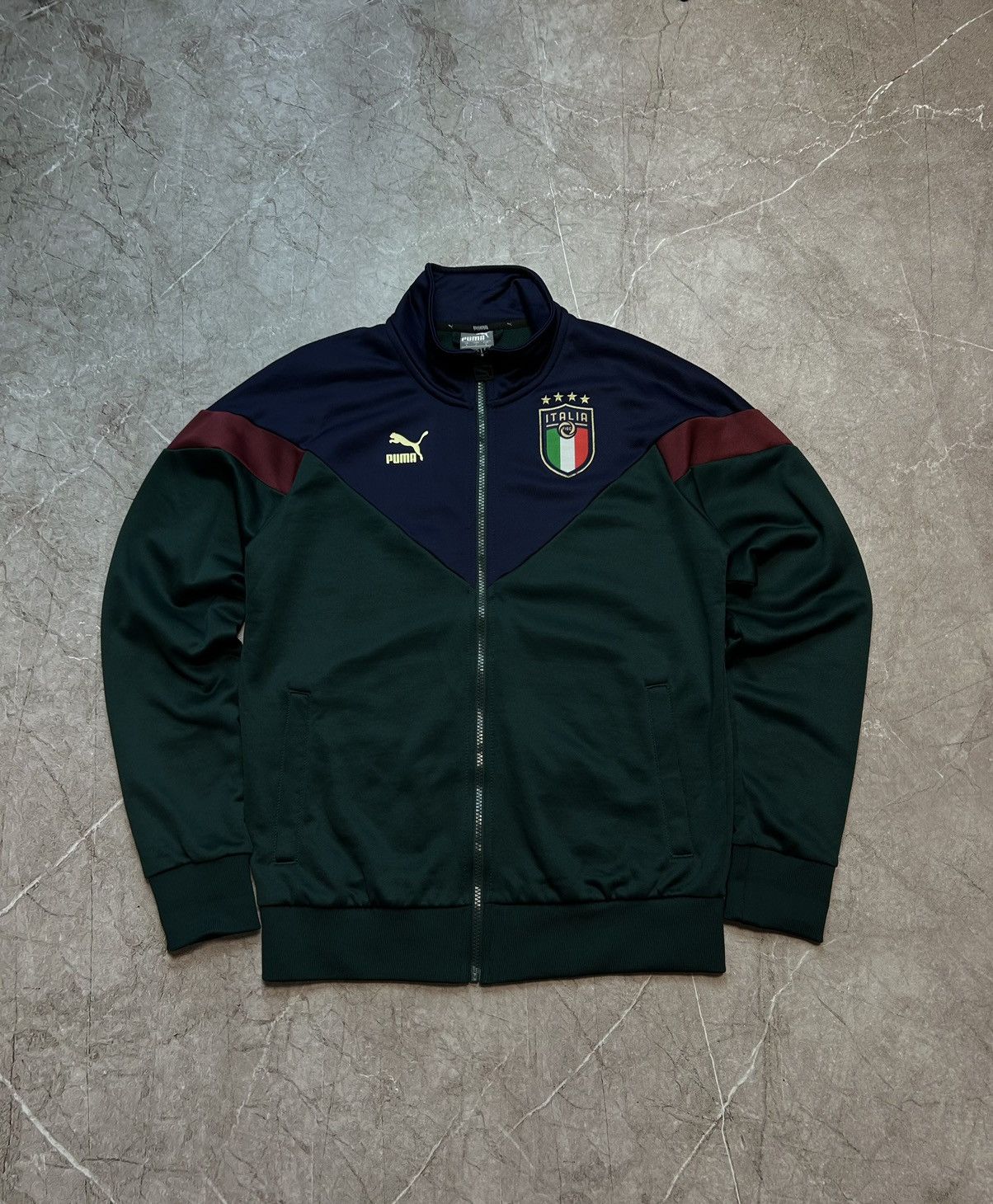 Puma × Vintage Puma Italia Vintage Football Zip Size US S / EU 44-46 / 1 - 4 Thumbnail