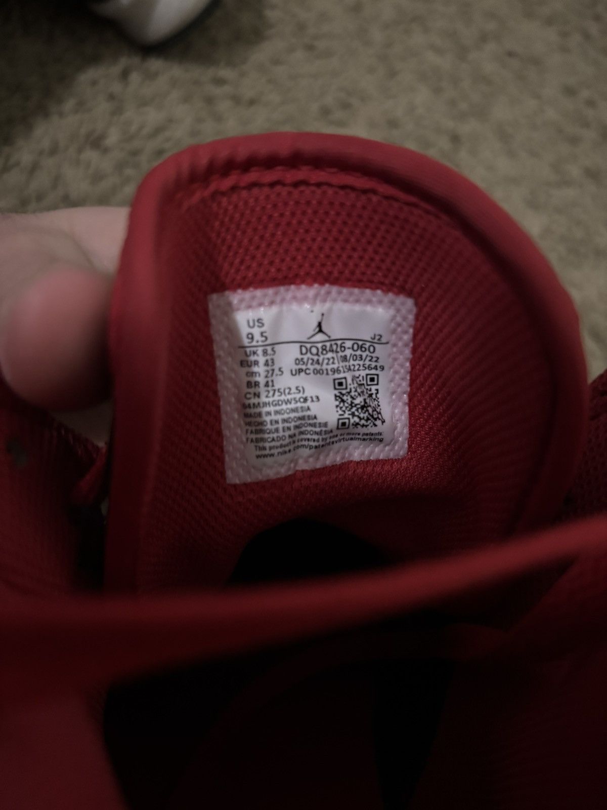 Jordan Brand Jordan 1 mid alternate bred Size US 9.5 / EU 42-43 - 7 Thumbnail