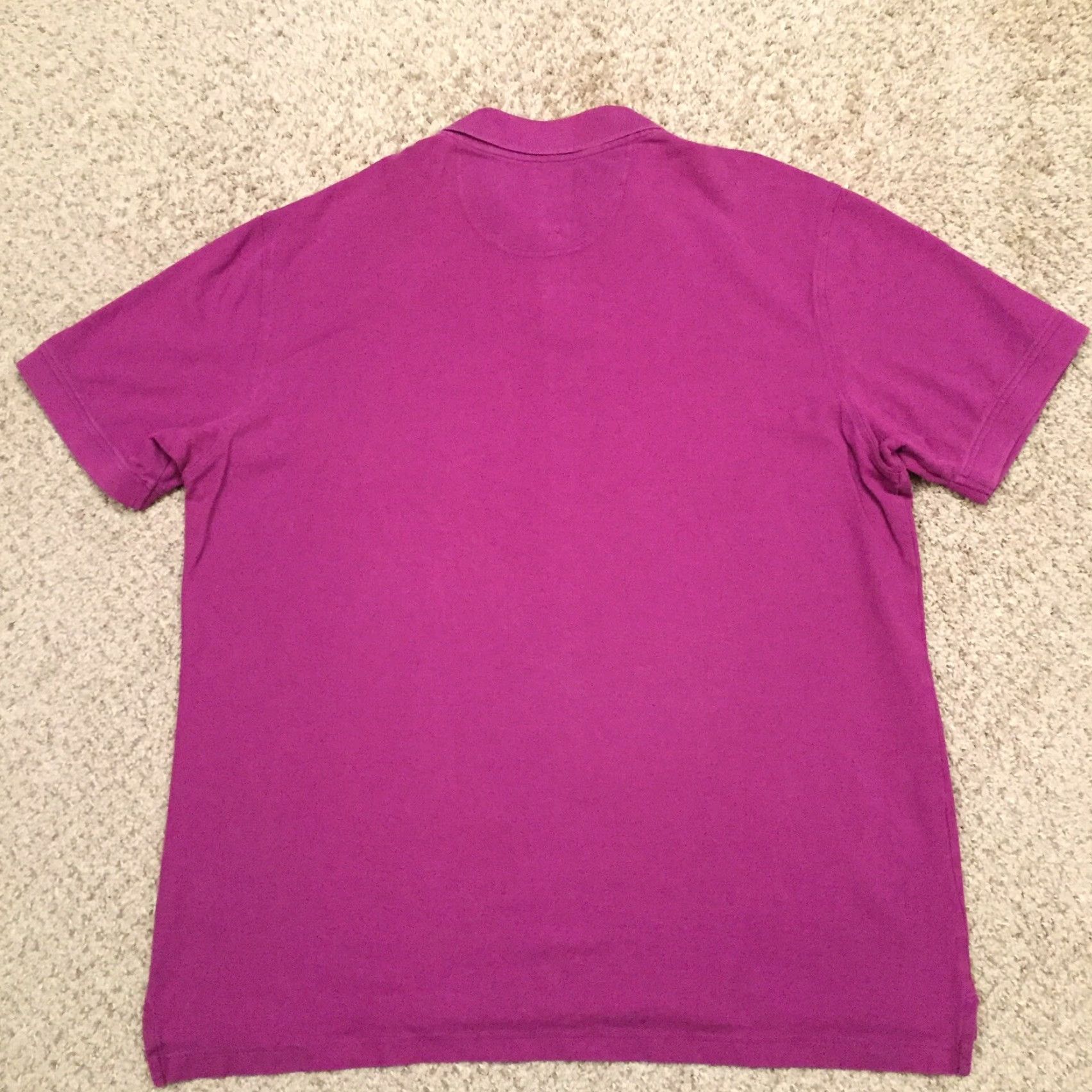 Izod VINTAGE Izod Polo Shirt Mens XL Purple Short Sleeve Knit Size US XL / EU 56 / 4 - 5 Thumbnail