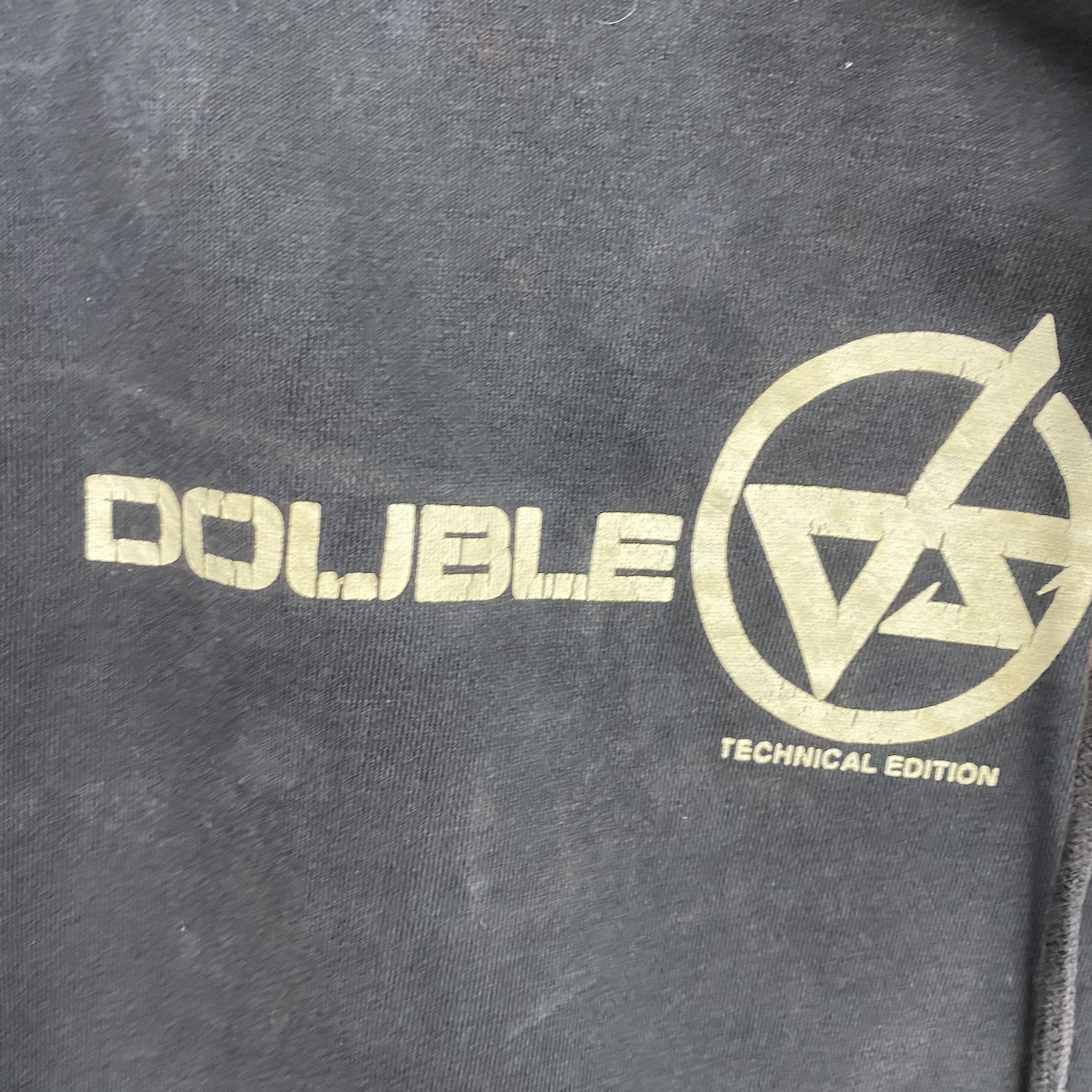 Japanese Brand Vintage Double Steeal Sweater Y2K Hoodie Faded Sweatshirt Size US L / EU 52-54 / 3 - 11 Thumbnail