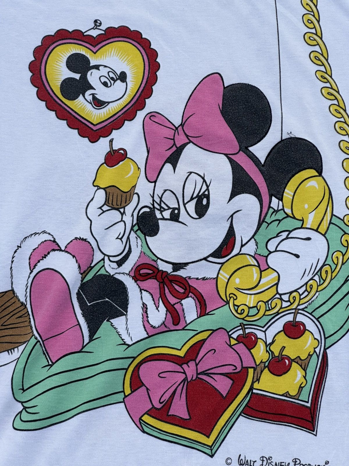 Disney Vintage Walt Disney Minnie & Mickey Mouse T-shirt. Size US XXL / EU 58 / 5 - 5 Thumbnail