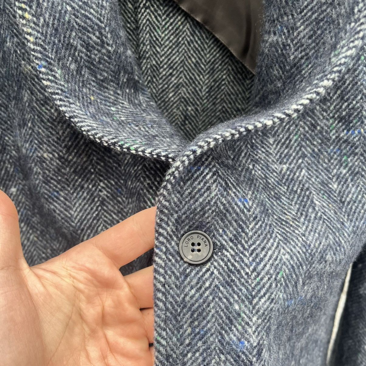 Loro Piana Loro Piana Rain System Herringbone Cashmere Wool overcoat Size US M / EU 48-50 / 2 - 6 Thumbnail