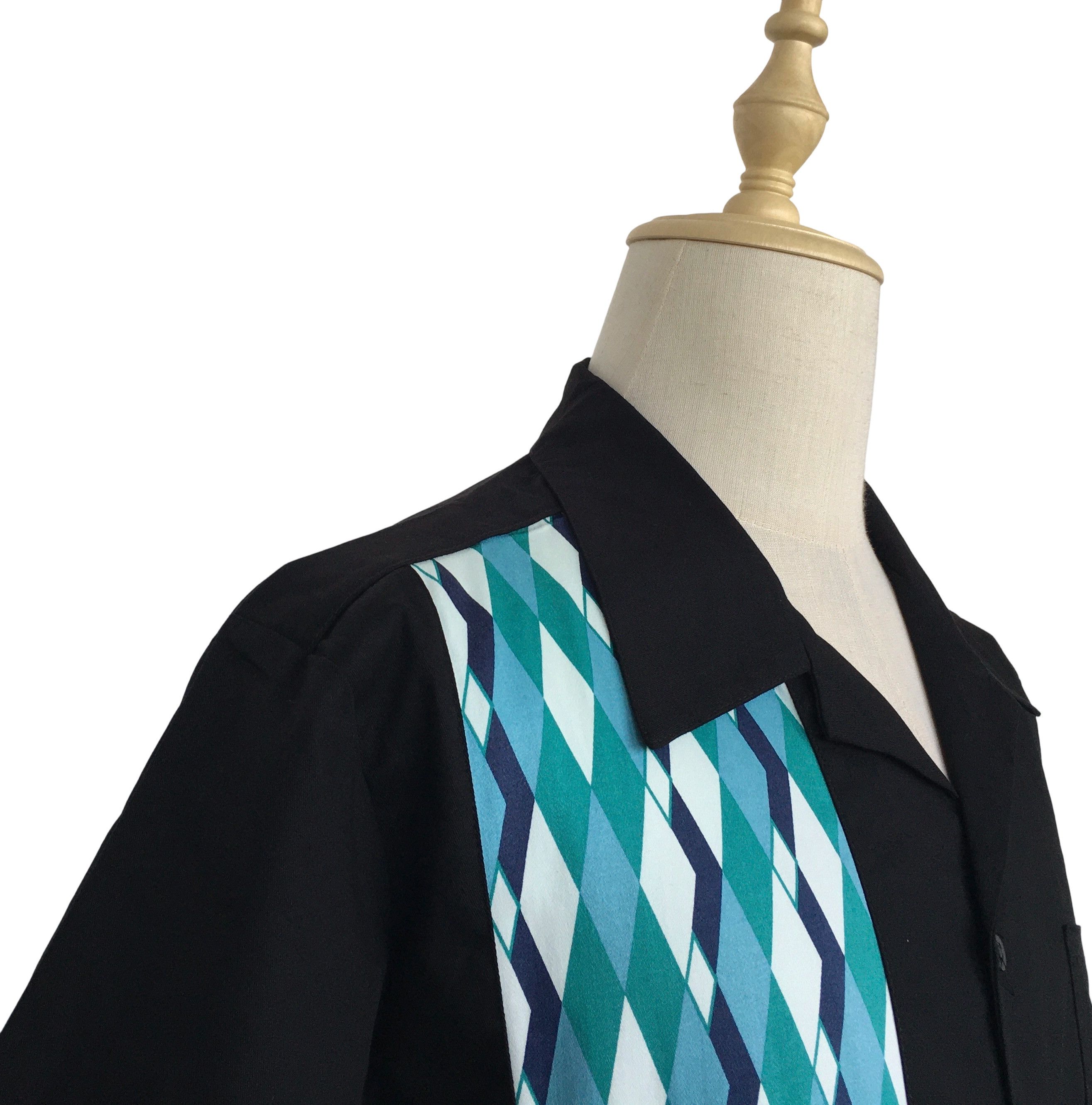 Other Vintage Shirt Geometric Panel Rock Shirts Size US XXL / EU 58 / 5 - 6 Thumbnail