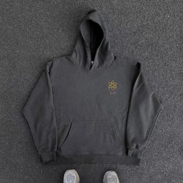 VIBE Vintage Street Hip Hop Fun Funny Print Hooded Sweatshirt Size US L / EU 52-54 / 3 - 6 Thumbnail