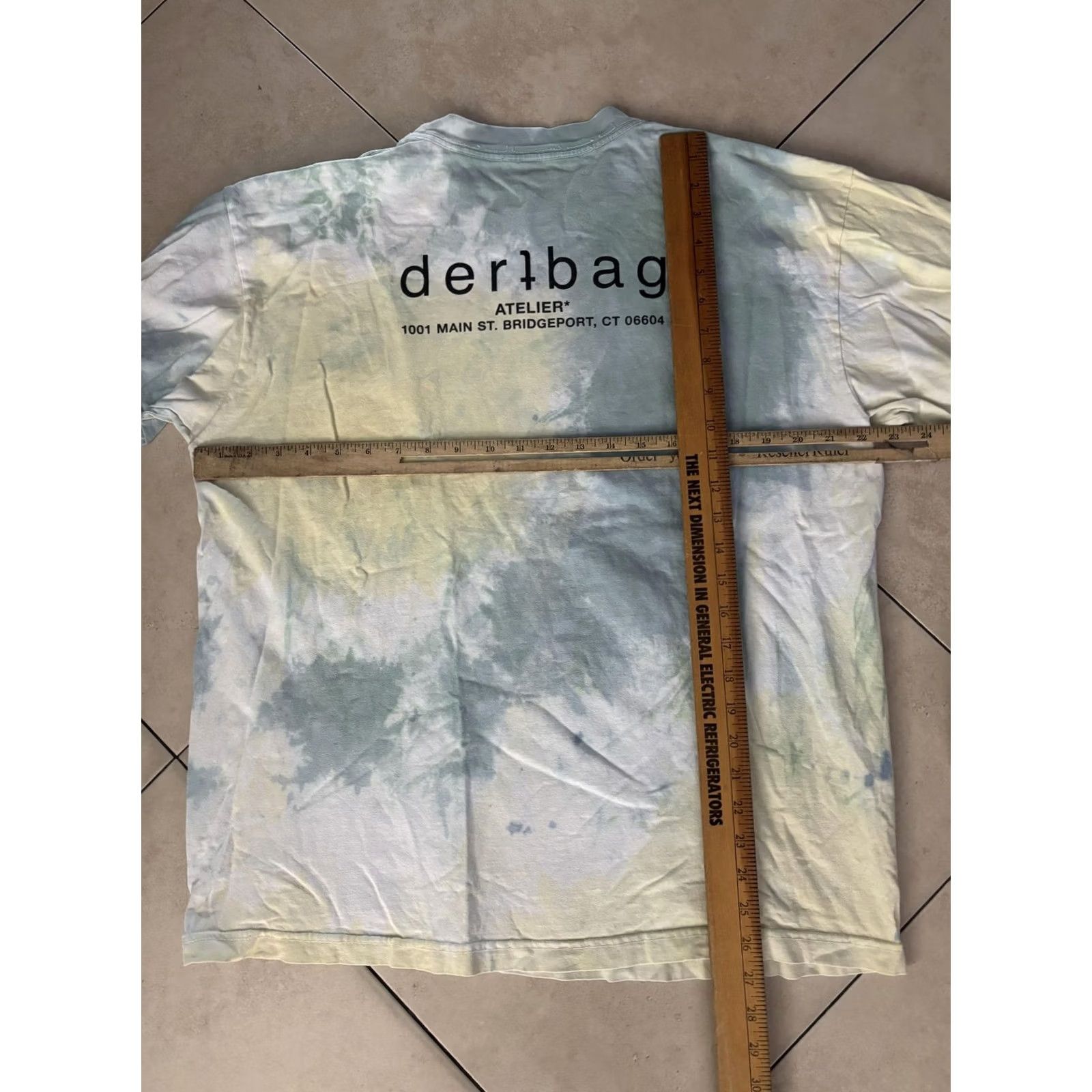Dertbag DERTBAG Shirt Mens Large Multicolor Tie Dye Long Sleeve Pocket Atelier Logo Size US L / EU 52-54 / 3 - 6 Thumbnail