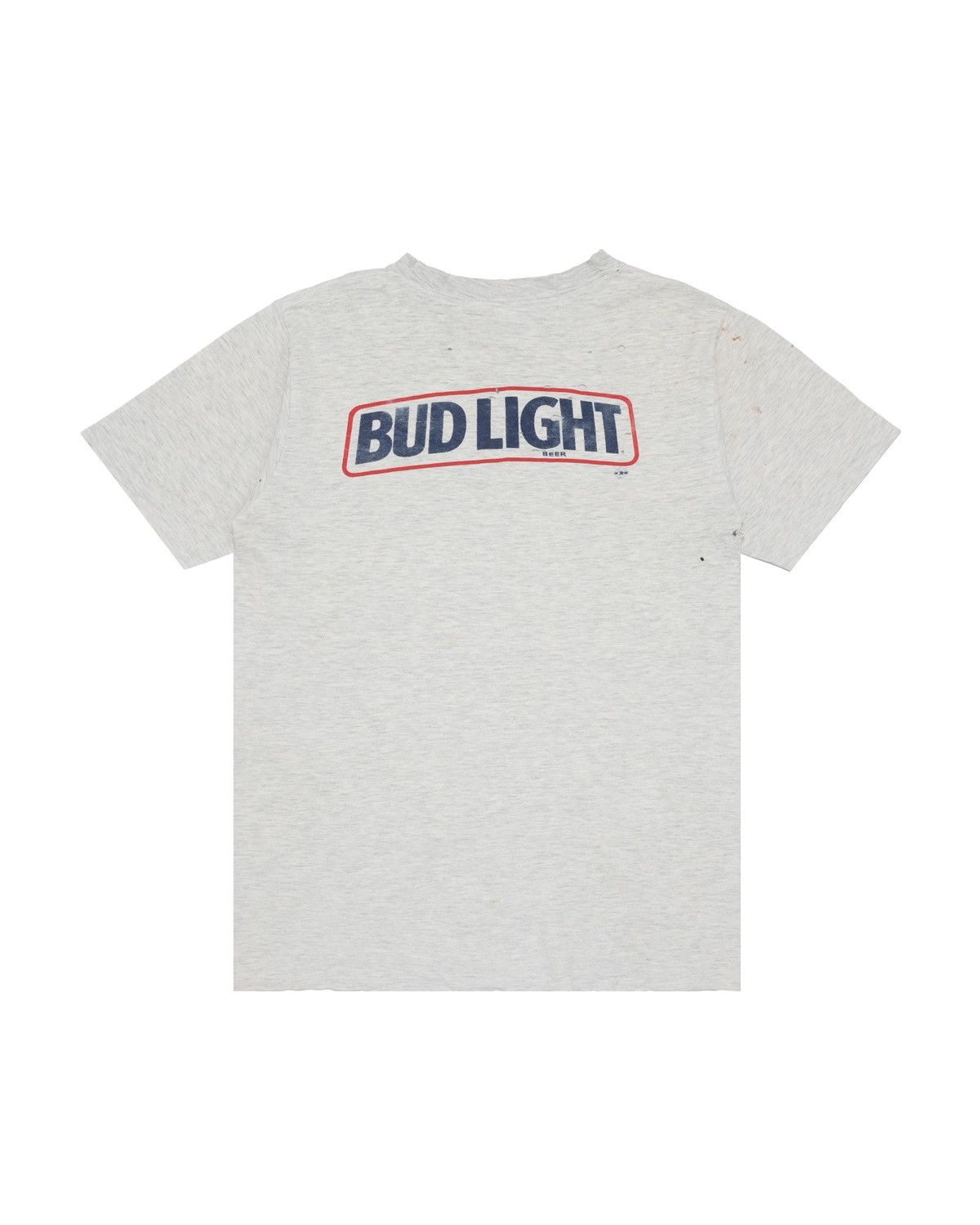 Vintage Bud Light Triathlon Series Distressed Graphic T-Shirt Size US S / EU 44-46 / 1 - 2 Thumbnail