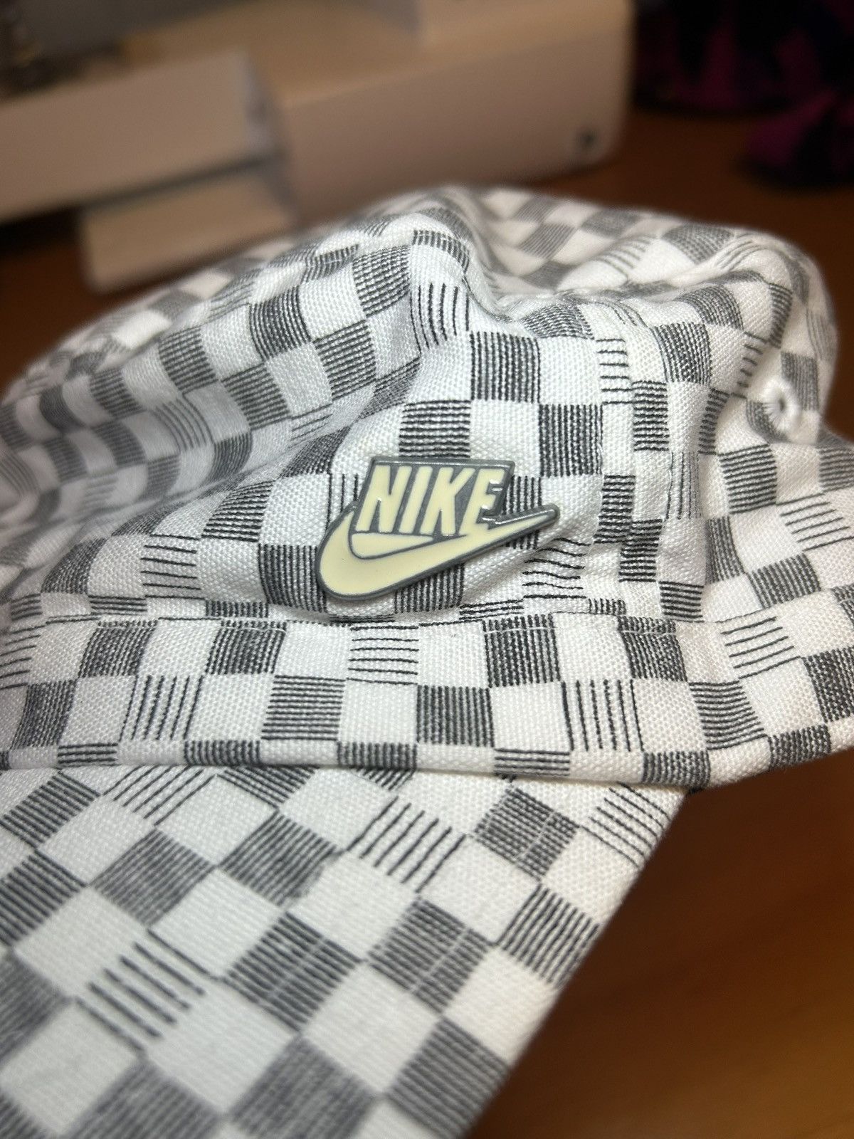 Nike Vintage Nike check “conductor” hat Size ONE SIZE - 13 Thumbnail
