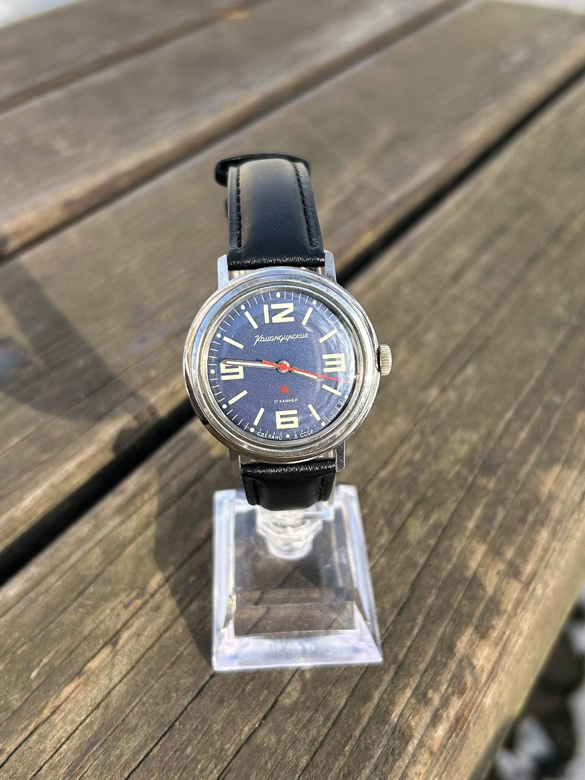 Vintage Vintage Watch Soviet USSR Mechanical Wostok Hand Winding Size ONE SIZE - 9 Thumbnail