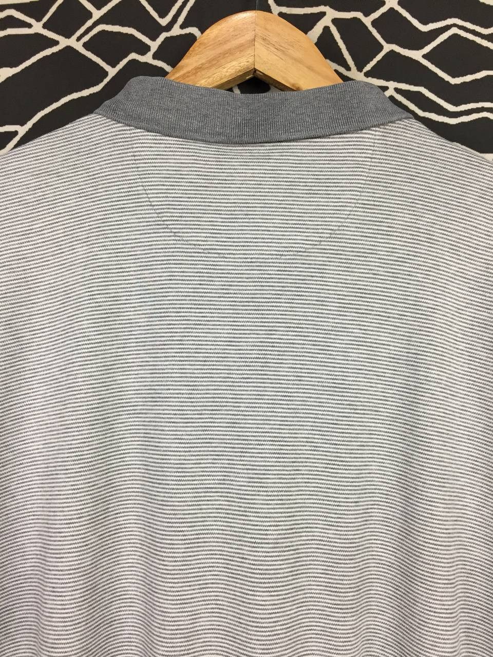 Calvin Klein Calvin Klein CK Liquid Touch Casual Striped Polo Shirt Size US XL / EU 56 / 4 - 7 Thumbnail