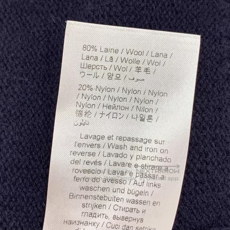 Kenzo Kenzo Blue Logo Flower Knitted Woolen Sweater Size XS / US 0-2 / IT 36-38 - 8 Thumbnail