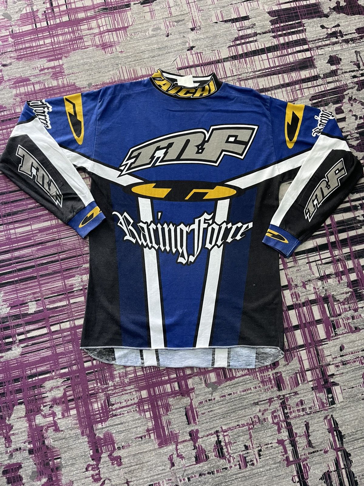 Sports Specialties VINTAGE 90S THOR RACING BIG BLOCK MOTOCROSS JERSEY VERY RARE Size US L / EU 52-54 / 3 - 1 Thumbnail
