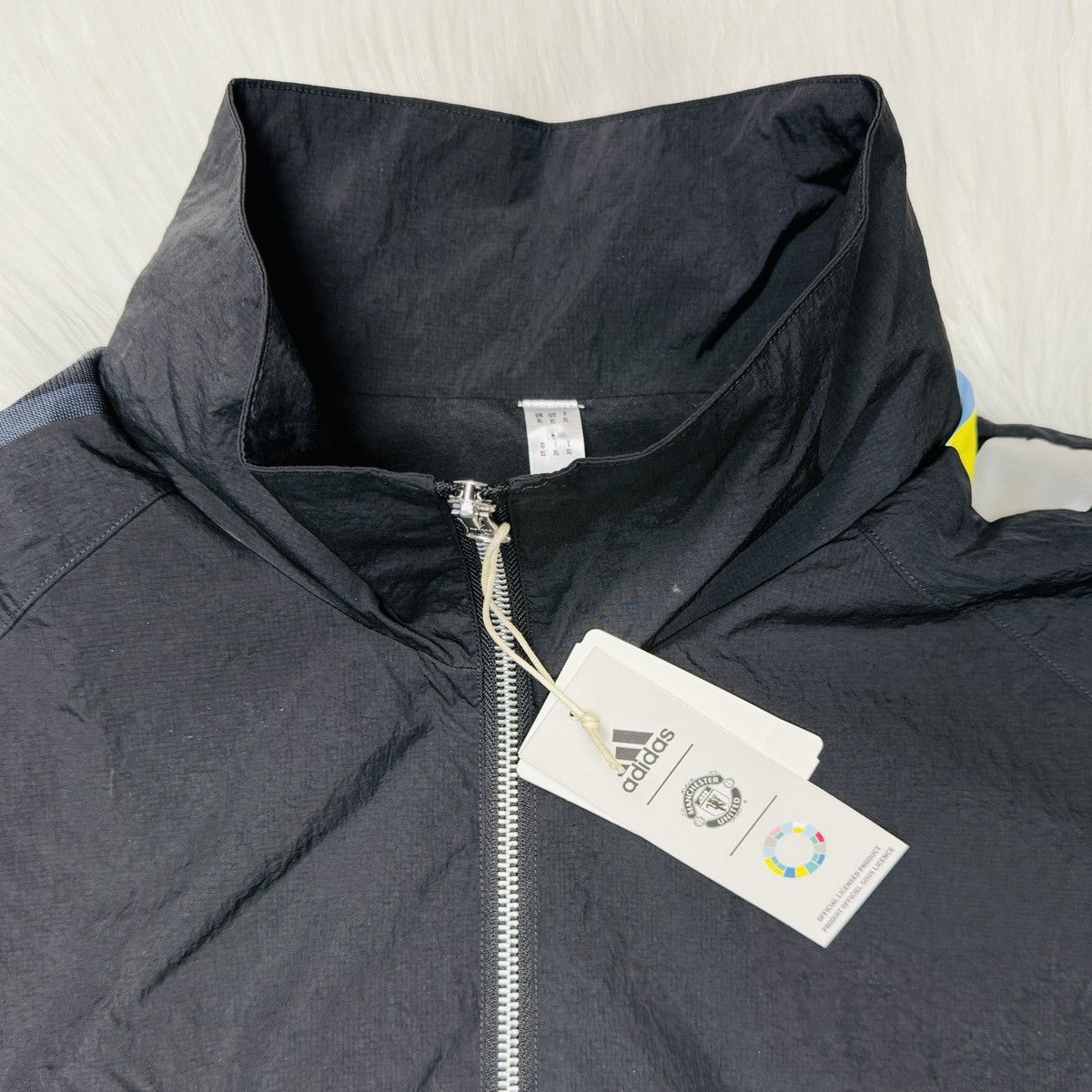 Adidas Peter SAVILLE x ADIDAS x Manchester United Half Zip Jacket Size US XL / EU 56 / 4 - 5 Thumbnail