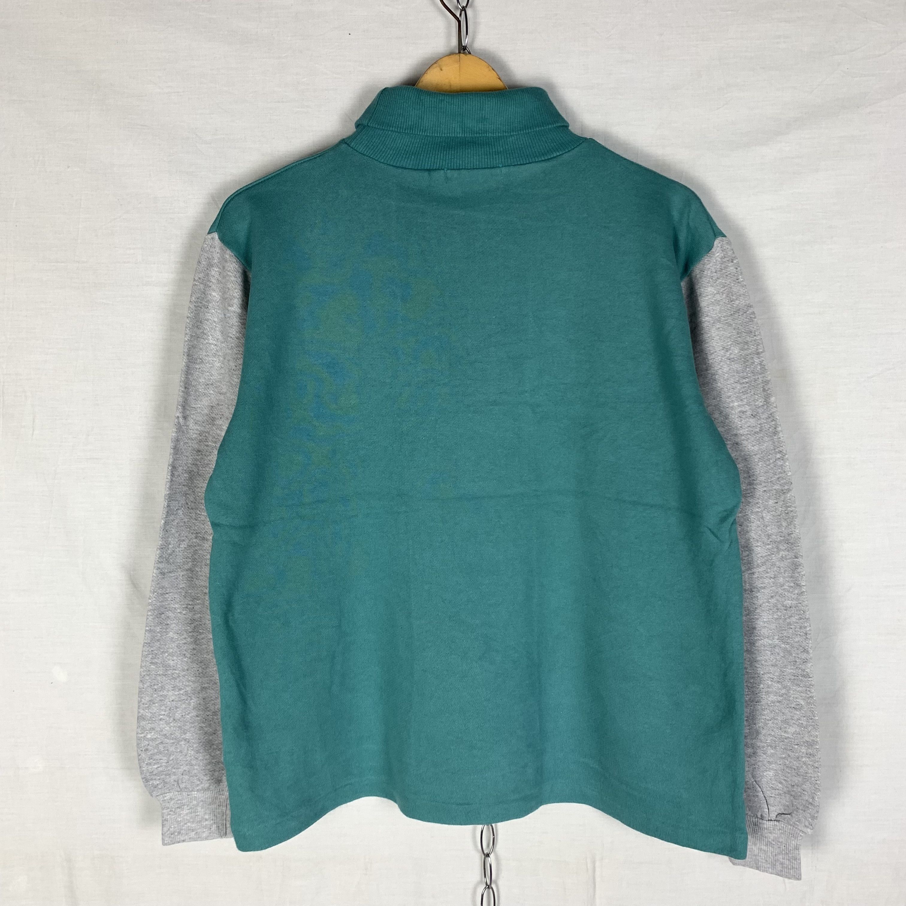 Vintage Vintage 90s Renown Turtleneck Sweatshirt Size US S / EU 44-46 / 1 - 2 Thumbnail