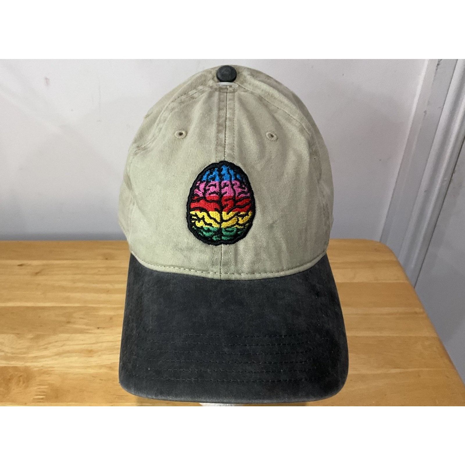 Otto Baseball Cap Brain Embroidery Dad Novelty Urban Outfitters Size ONE SIZE - 1 Thumbnail