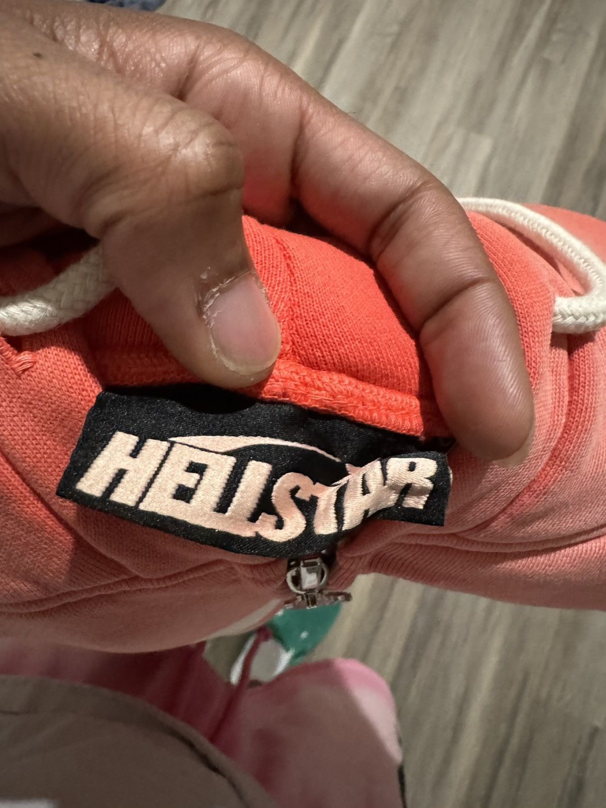 HELLSTAR Hellstar Studio Zip up hoodie Red Size US M / EU 48-50 / 2 - 7 Thumbnail