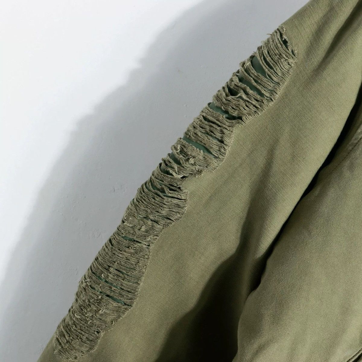R13 R13 Distressed Down Padded Bomber Jacket Size US L / EU 52-54 / 3 - 15 Thumbnail