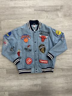 Supreme nba warm hot sale up jacket