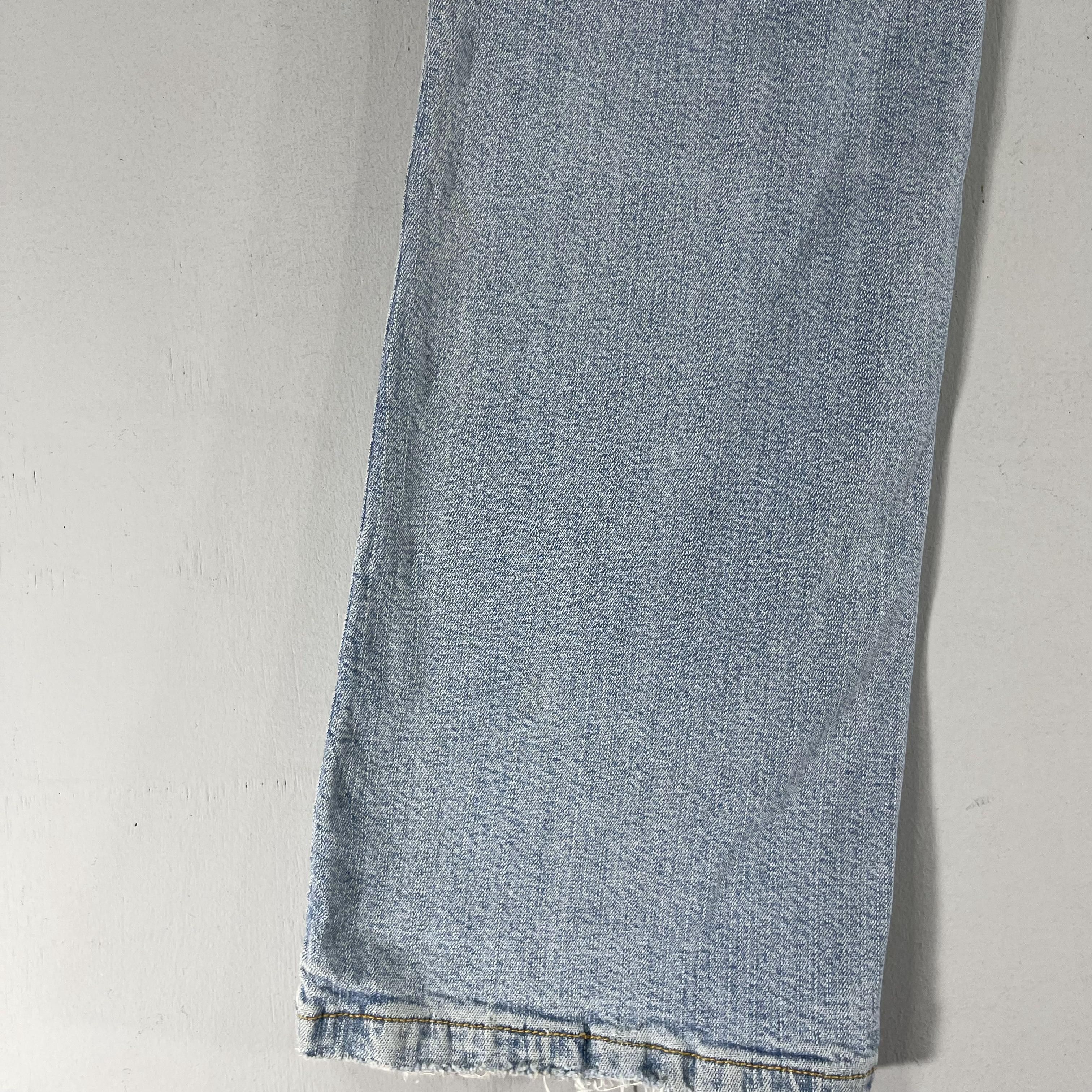 Levi's × Vintage Size 28 Vintage Distressed Levis 550 Relaxed Bootcut Jeans Size 28" / US 6 / IT 42 - 9 Thumbnail