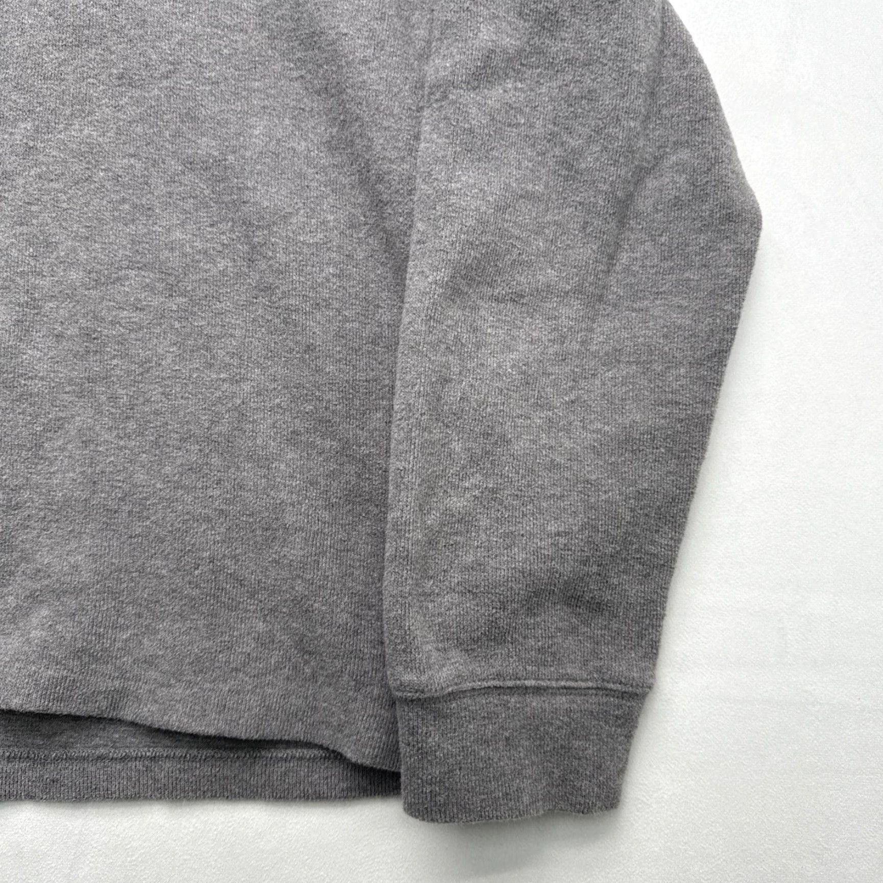 Polo Ralph Lauren Polo Ralph Lauren Mens Sweater 1/4-Zip Gray L 100% Cotton Size US L / EU 52-54 / 3 - 5 Thumbnail