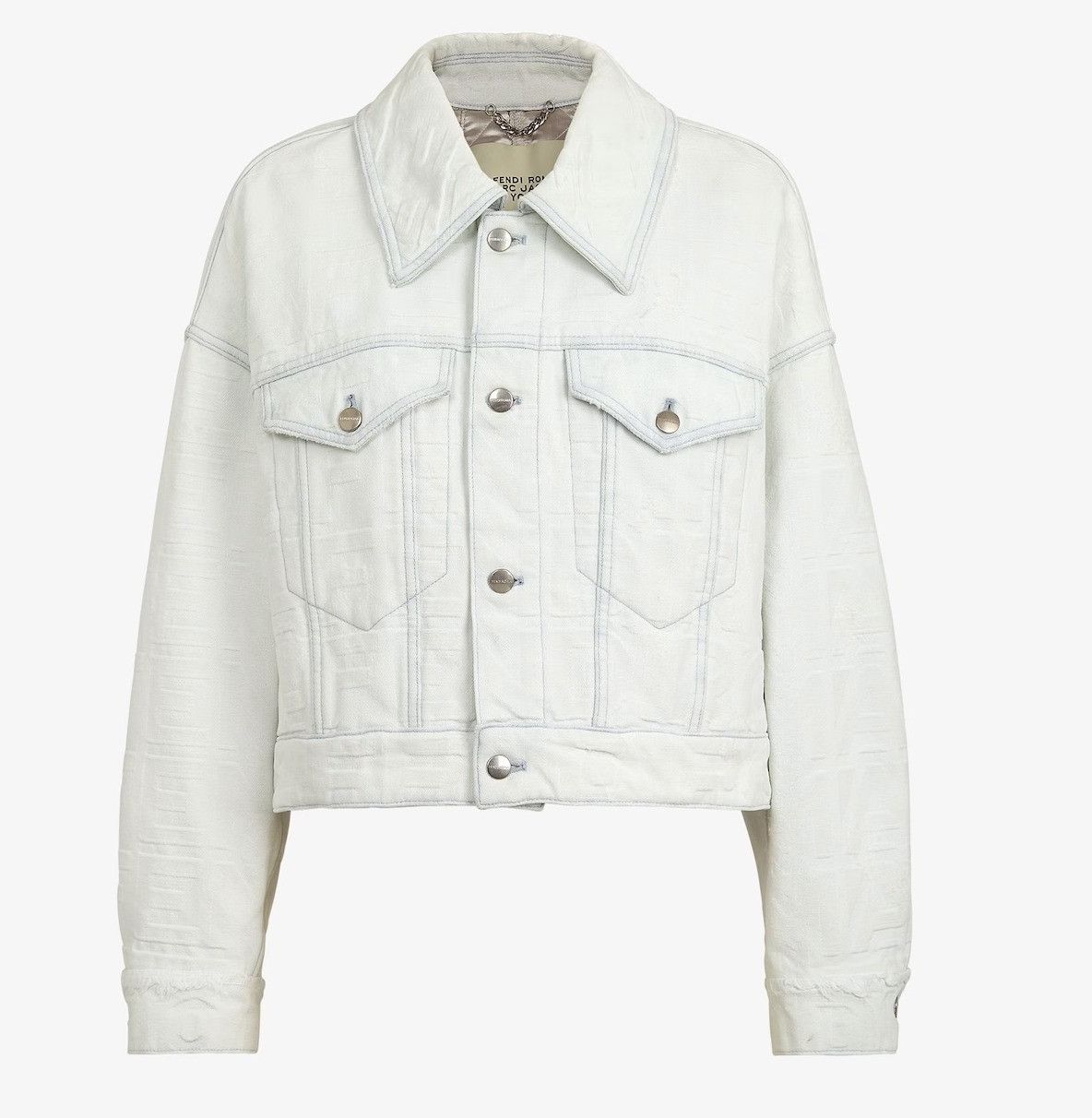 Fendi o1loc1c0824 Blouson in White Size XS / US 0-2 / IT 36-38 - 1 Thumbnail