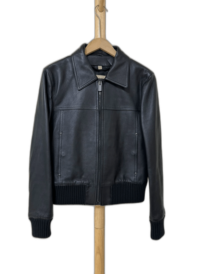 Burberry Burberry Leather Jacket for Men Size 48 Size US L / EU 52-54 / 3 - 1 Thumbnail