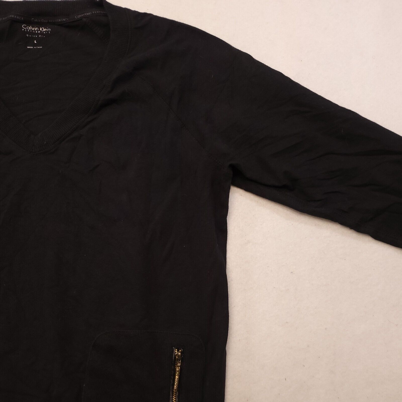 Calvin Klein Calvin Klein Sport Pullover Sweatshirt Womens Size L Black Size L / US 10 / IT 46 - 5 Thumbnail