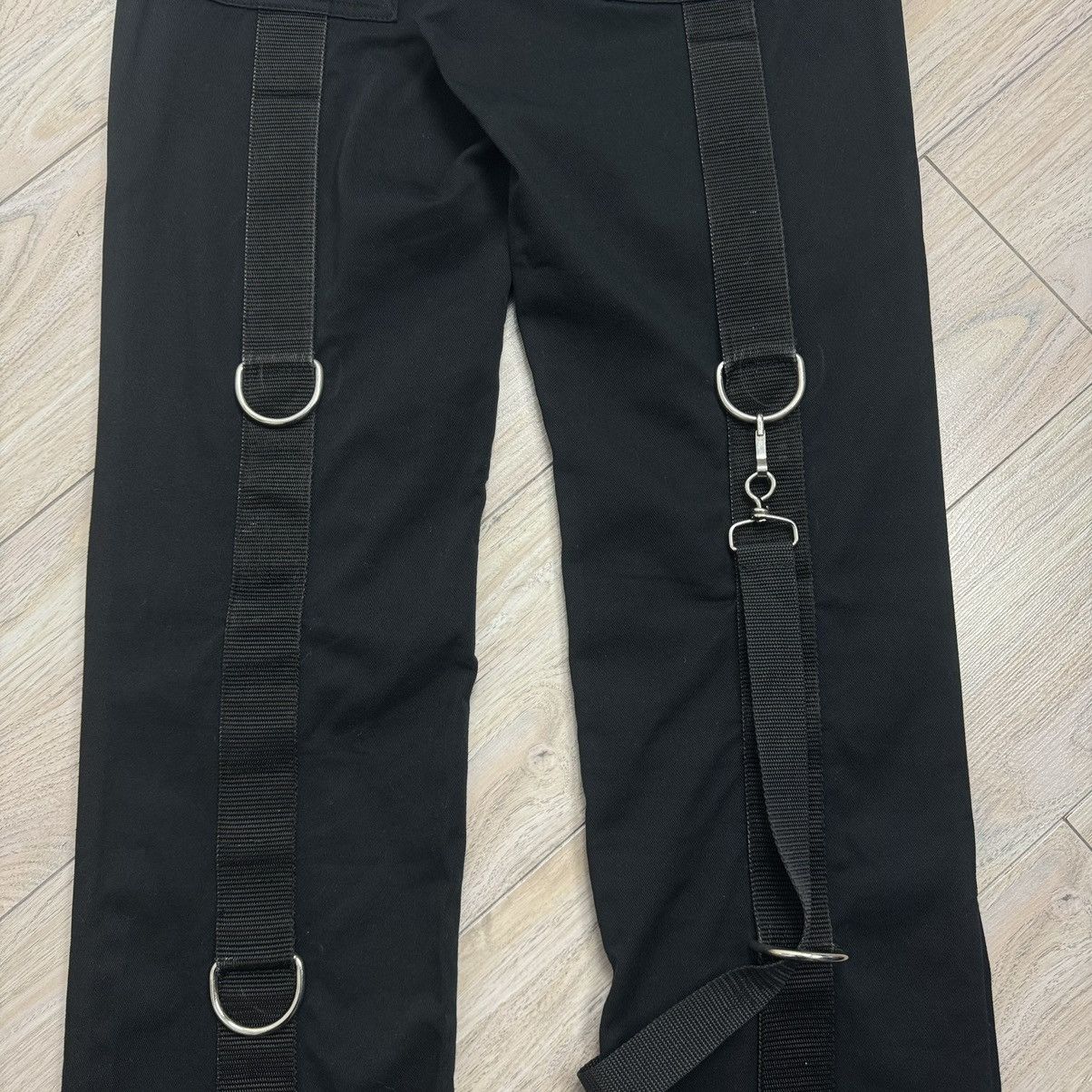 Japanese Brand Crazy Aderlass Bondage Cyber Punk GOA Multiple Belts Jeans Size US 32 / EU 48 - 16 Thumbnail