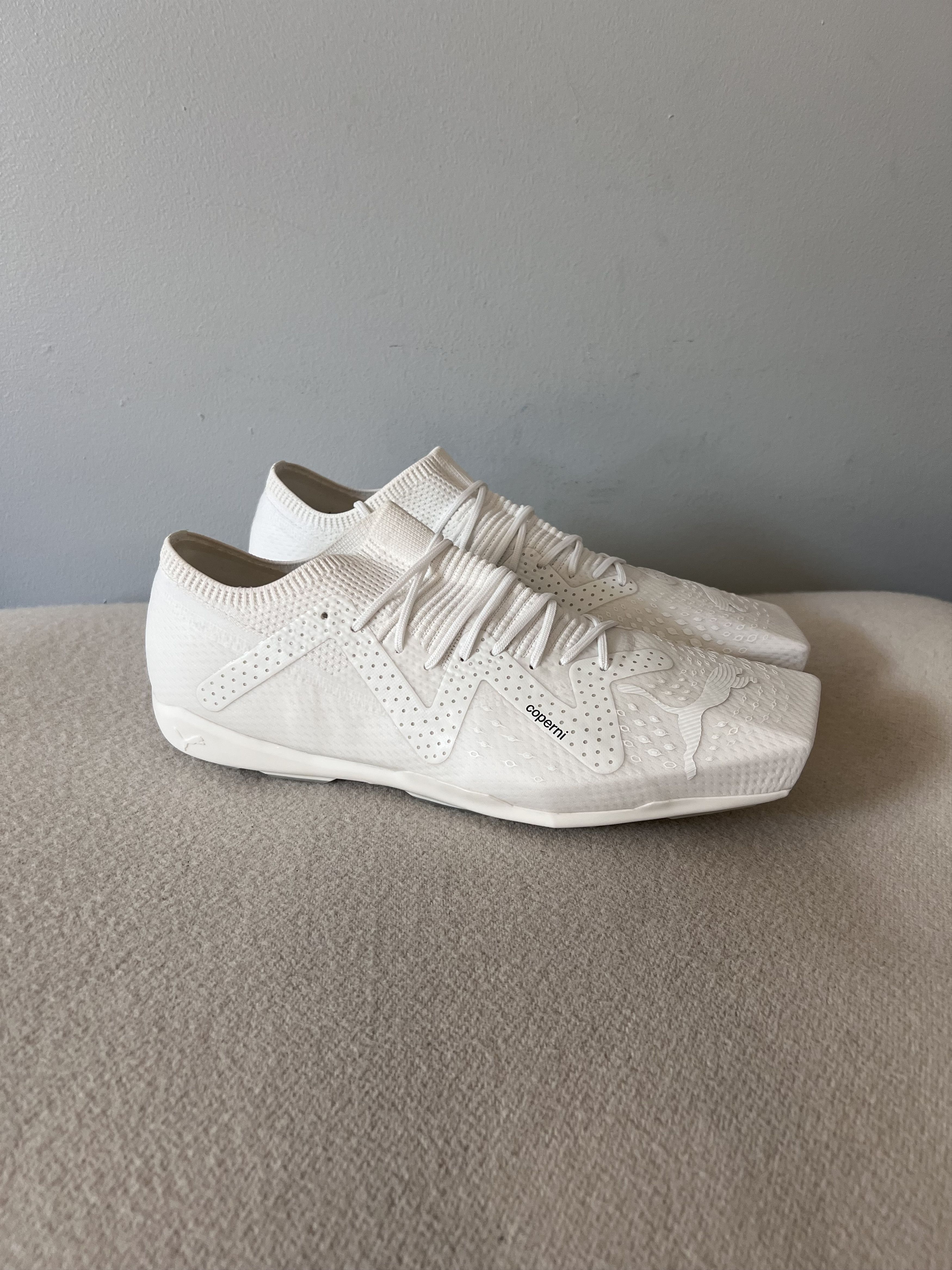Coperni × Puma Coperni Puma 90SQR Sneakers in White Size US 7 / IT 37 - 1 Thumbnail
