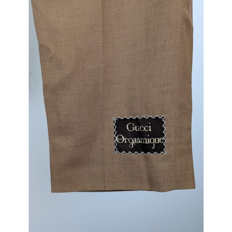 Gucci o1rshd1 Tailored Crepe Trousers Pant in Brown / Camel Size US 32 / EU 48 - 8 Thumbnail